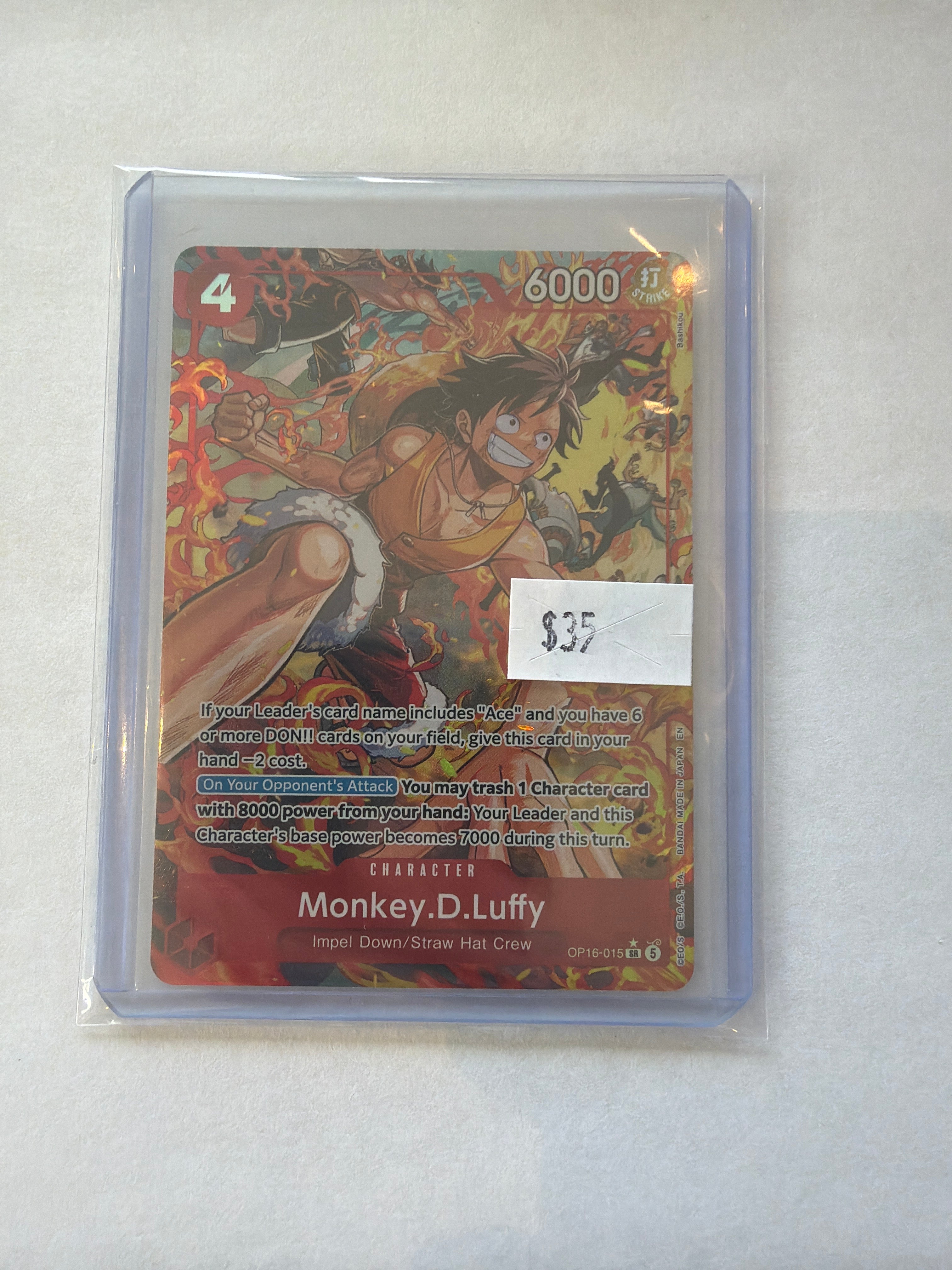One piece monkey D Luffy 4