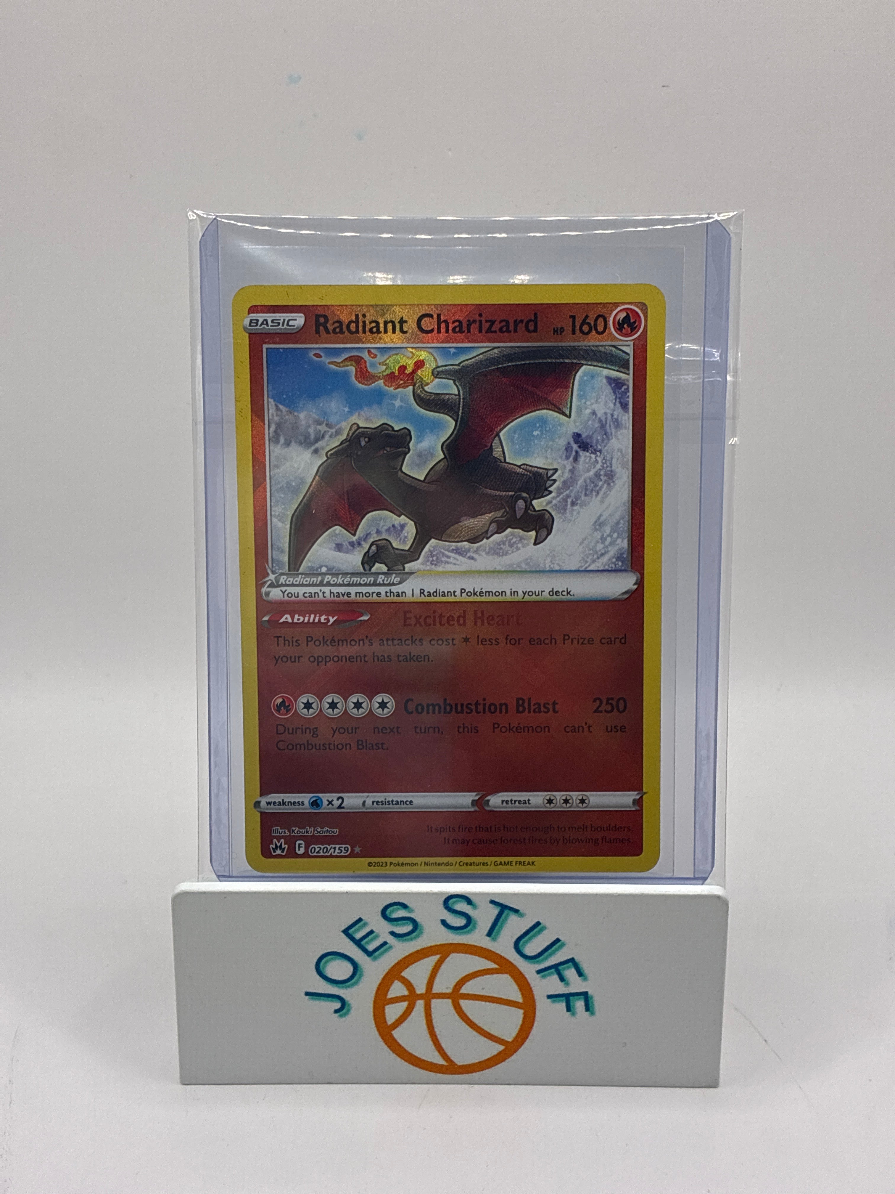 Radiant Charizard 020/159 SWSH: Crown Zenith Holo