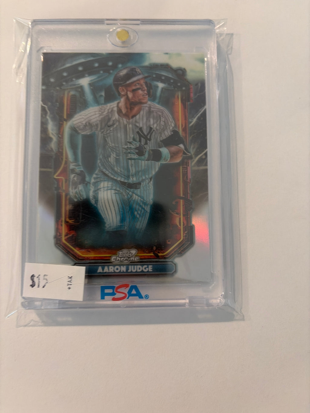 2025 Topps chrome Aaron judge