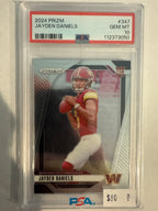 2024 Prizm Jayden Daniels PSA 10