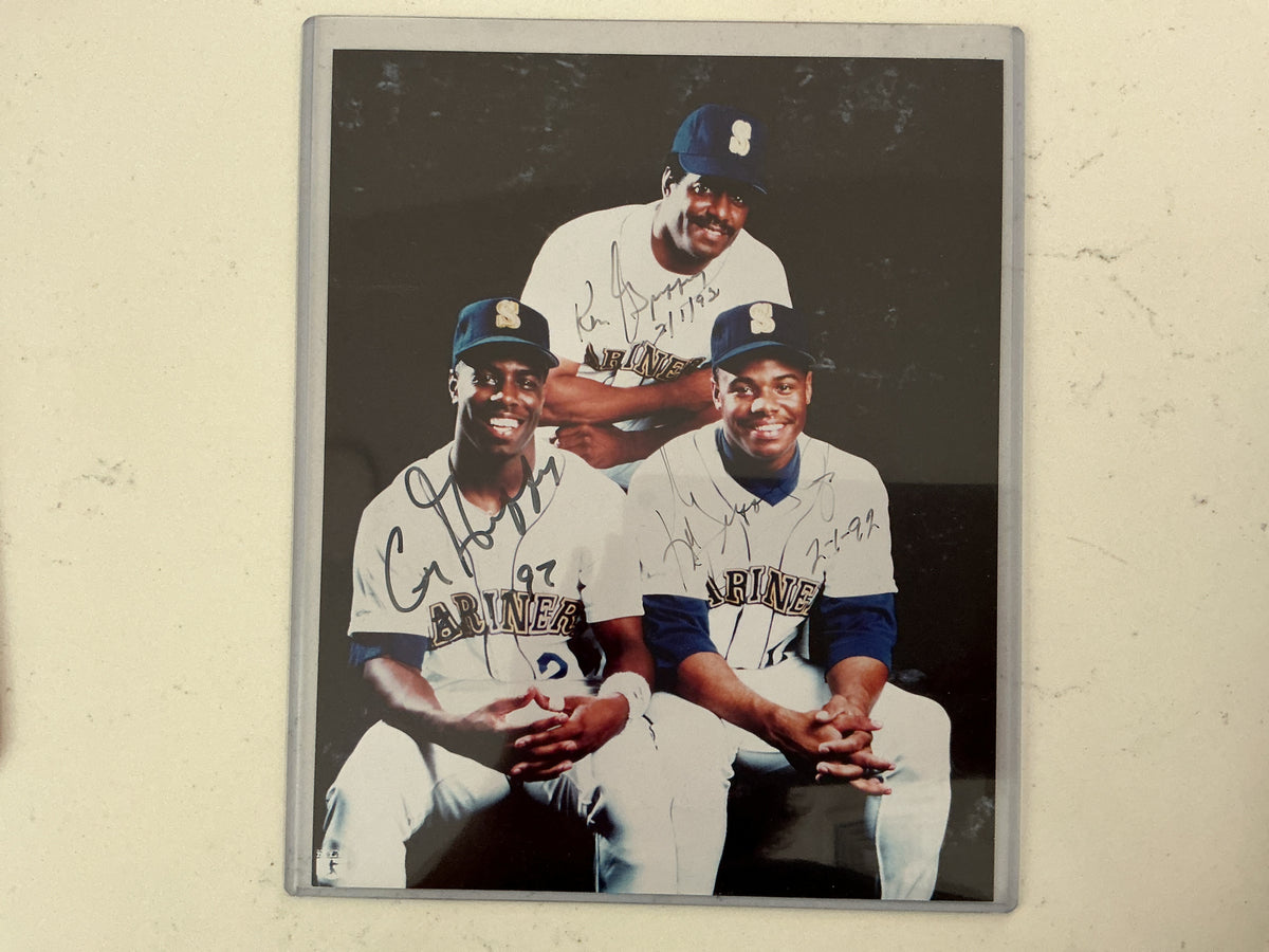 The Griffeys 8x10 Autograph Picture