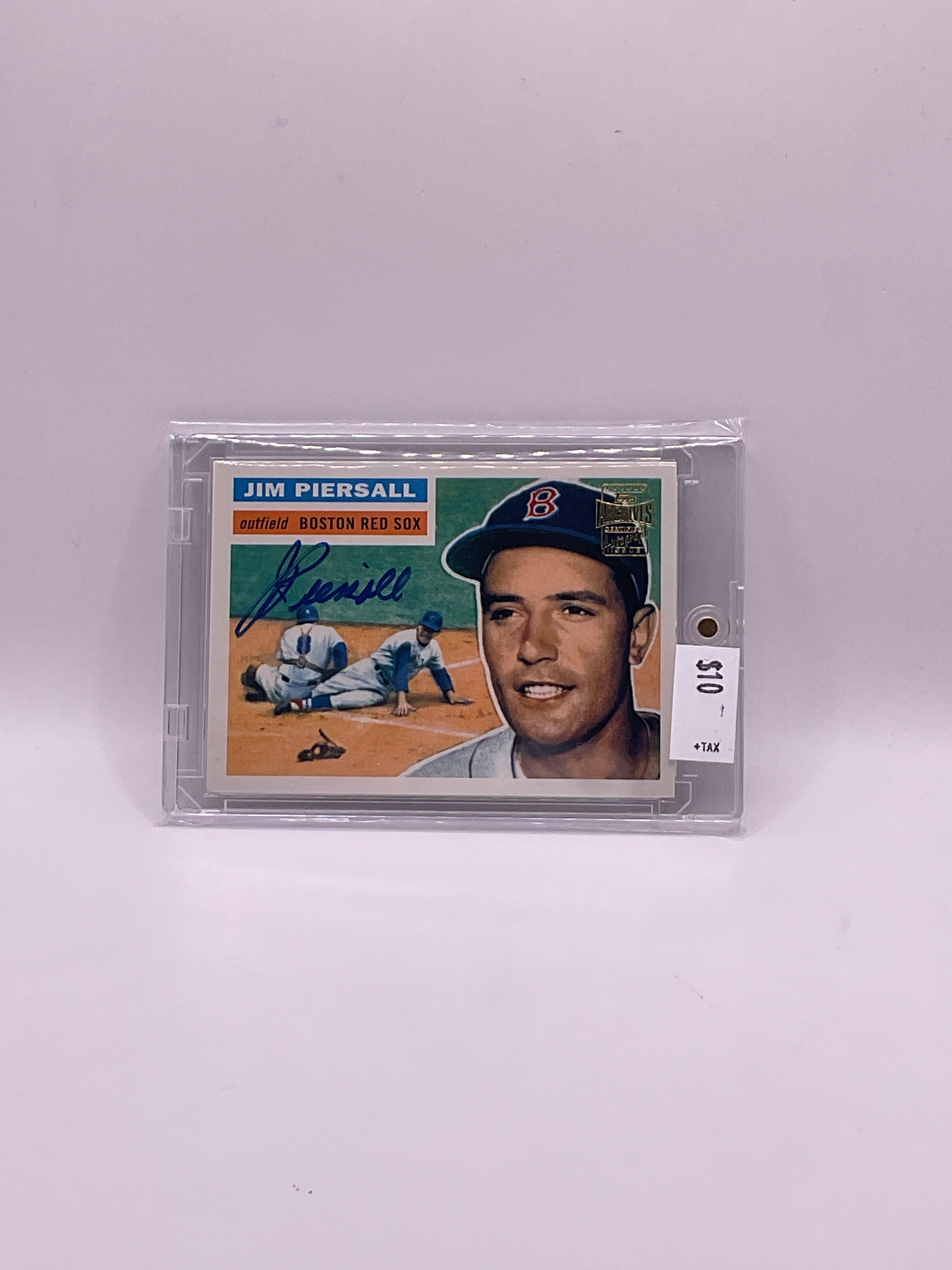 2001 Topps Archives Autographs Jim Piersall