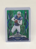 Tyler Warren 2025 Phoenix Green Hyper Prizm /149 #185 Rookie Indianapolis Colts
