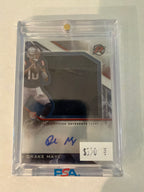 2025 Topps resurgence rookie ￼Drake Maye auto