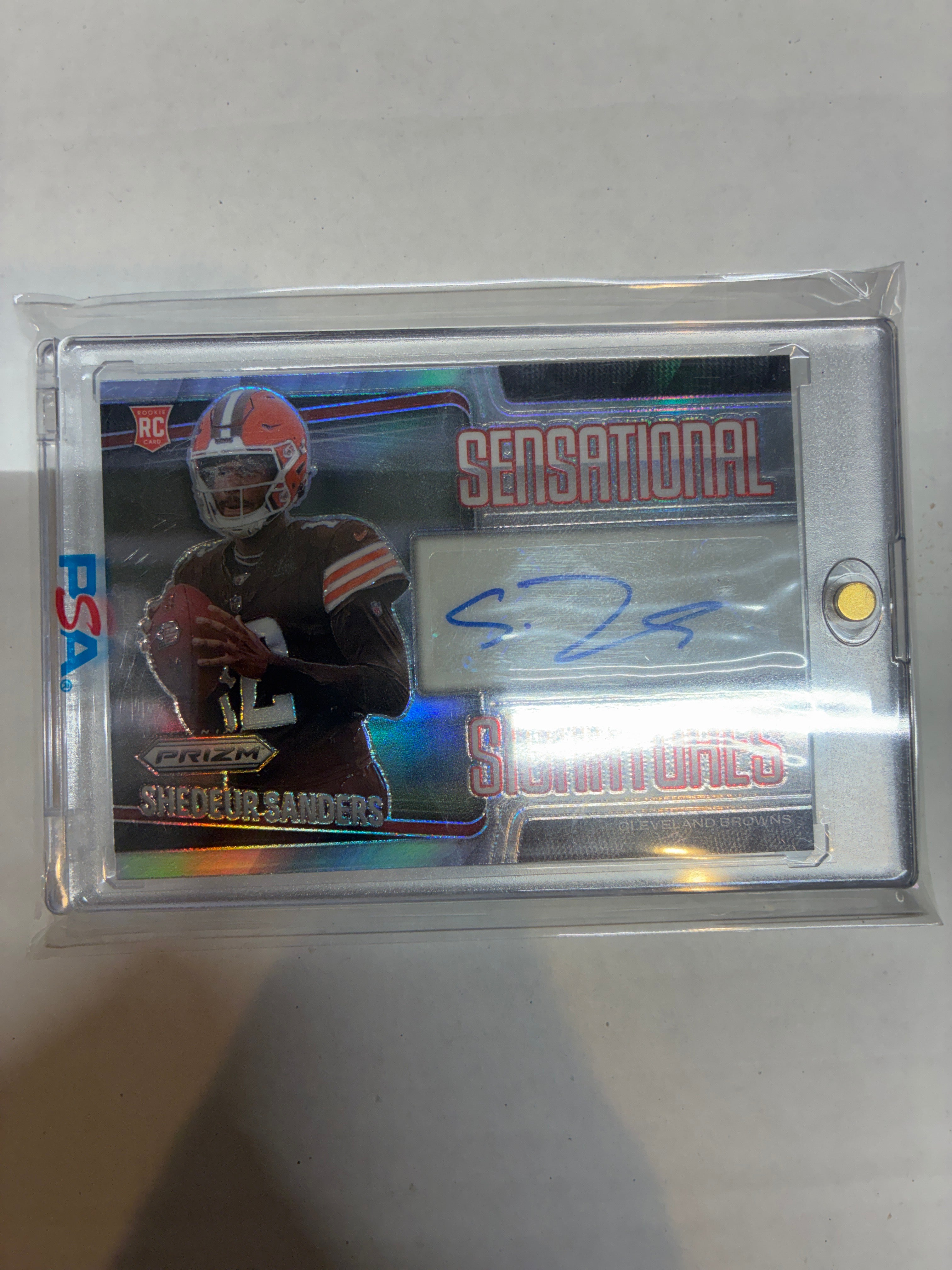 2025 Panini Prizm Sensational Signatures Shedeur Sanders #SEN-2 139/149