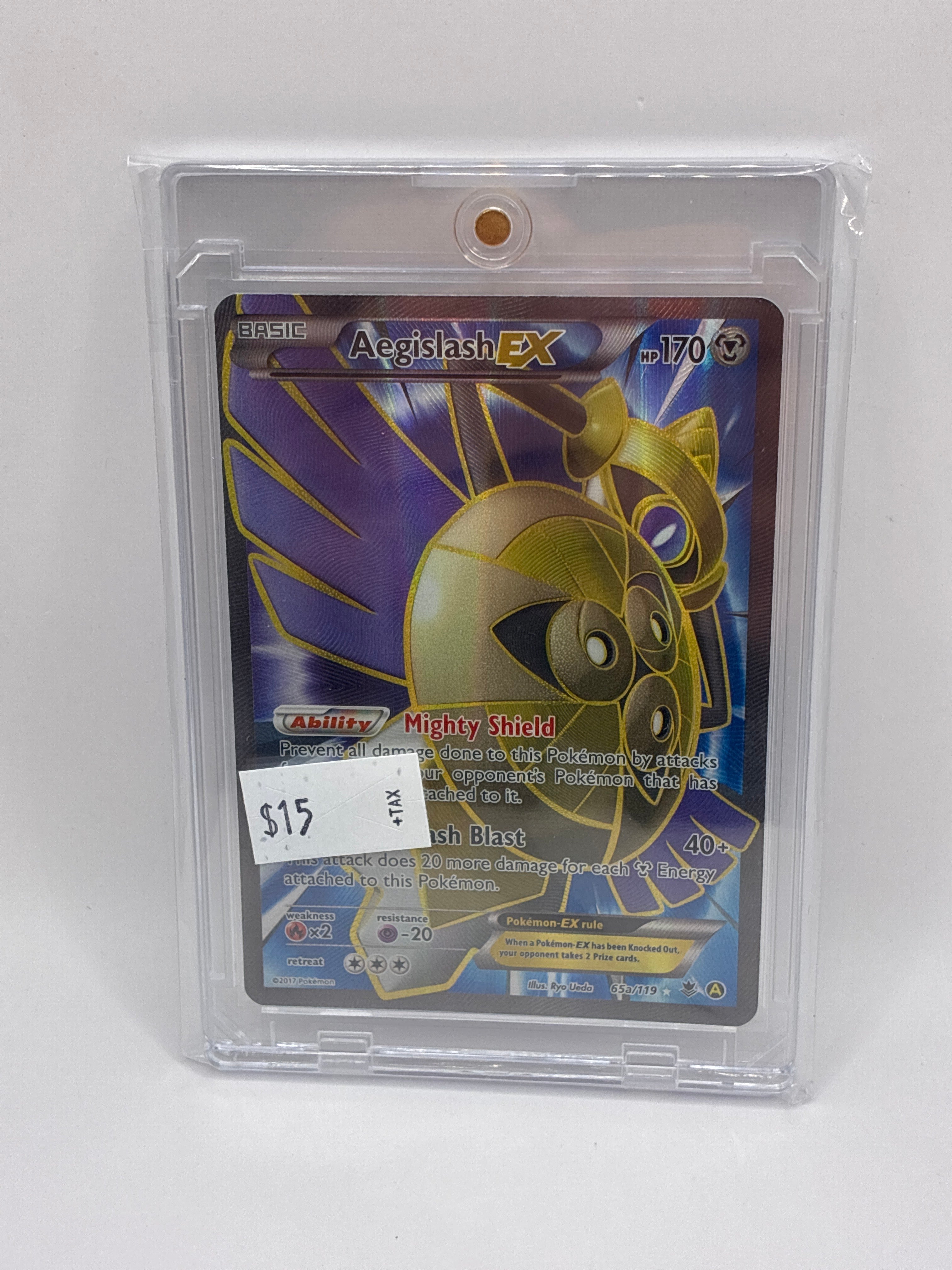 Aegislash EX 065A/119 Alternate Art Holo