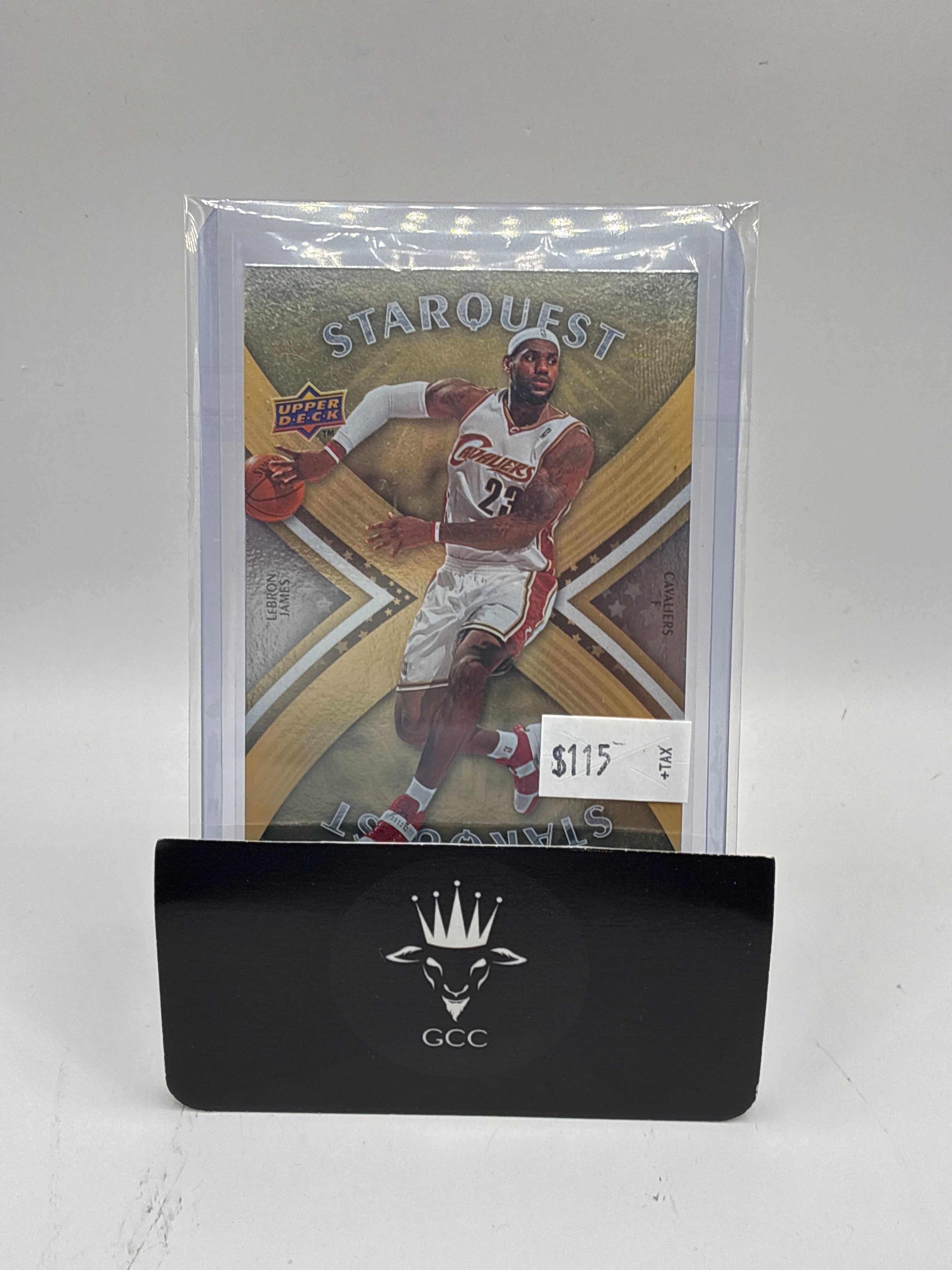 2009 Upper Deck Starquest Lebron James Gold Ultra Rare