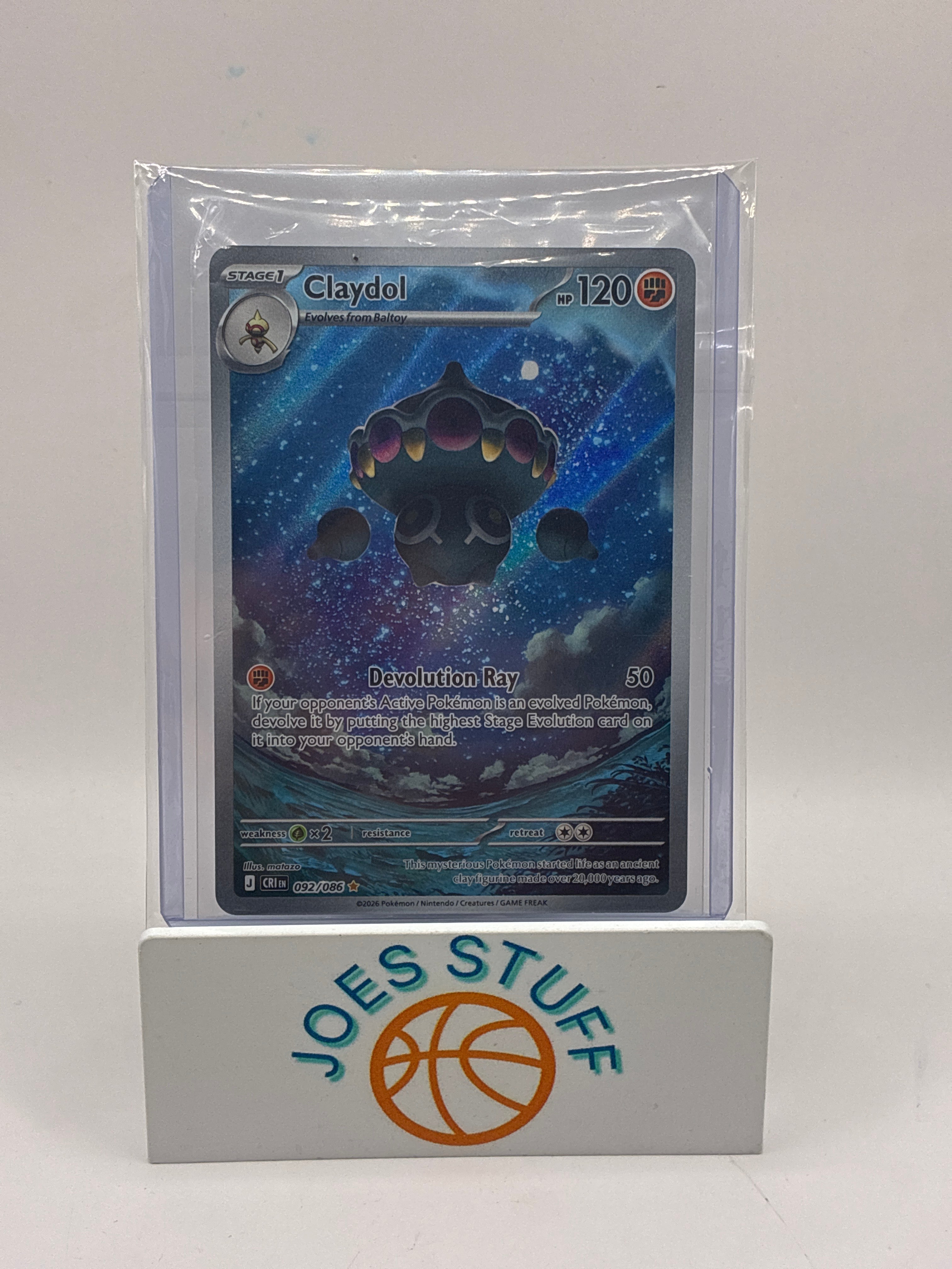 Claydol 092/086 Me04: Chaos Rising Holo
