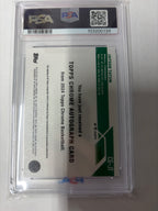 2023 Topps chrome Jayson Tatum auto purple geometric