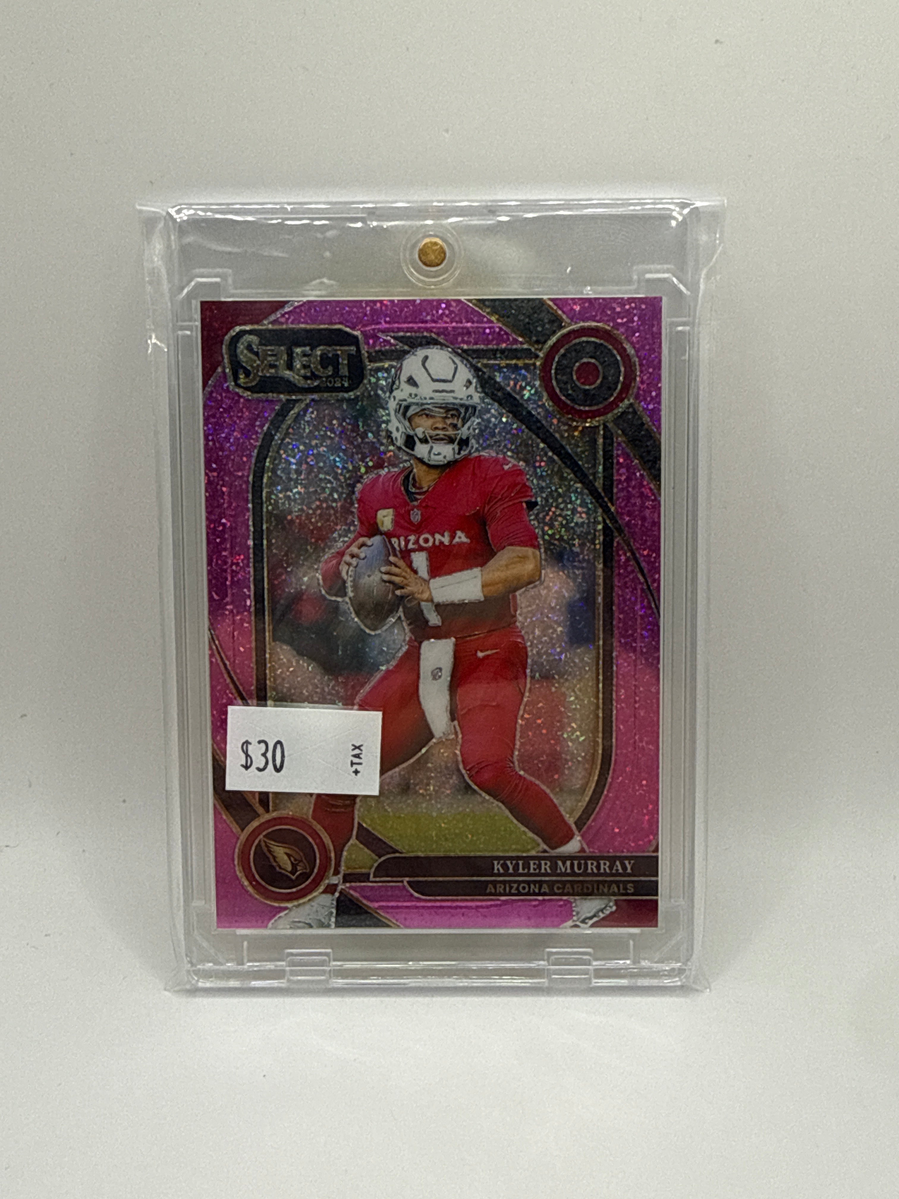 2024 Select Kyler Murray club level pink glitter 05/15