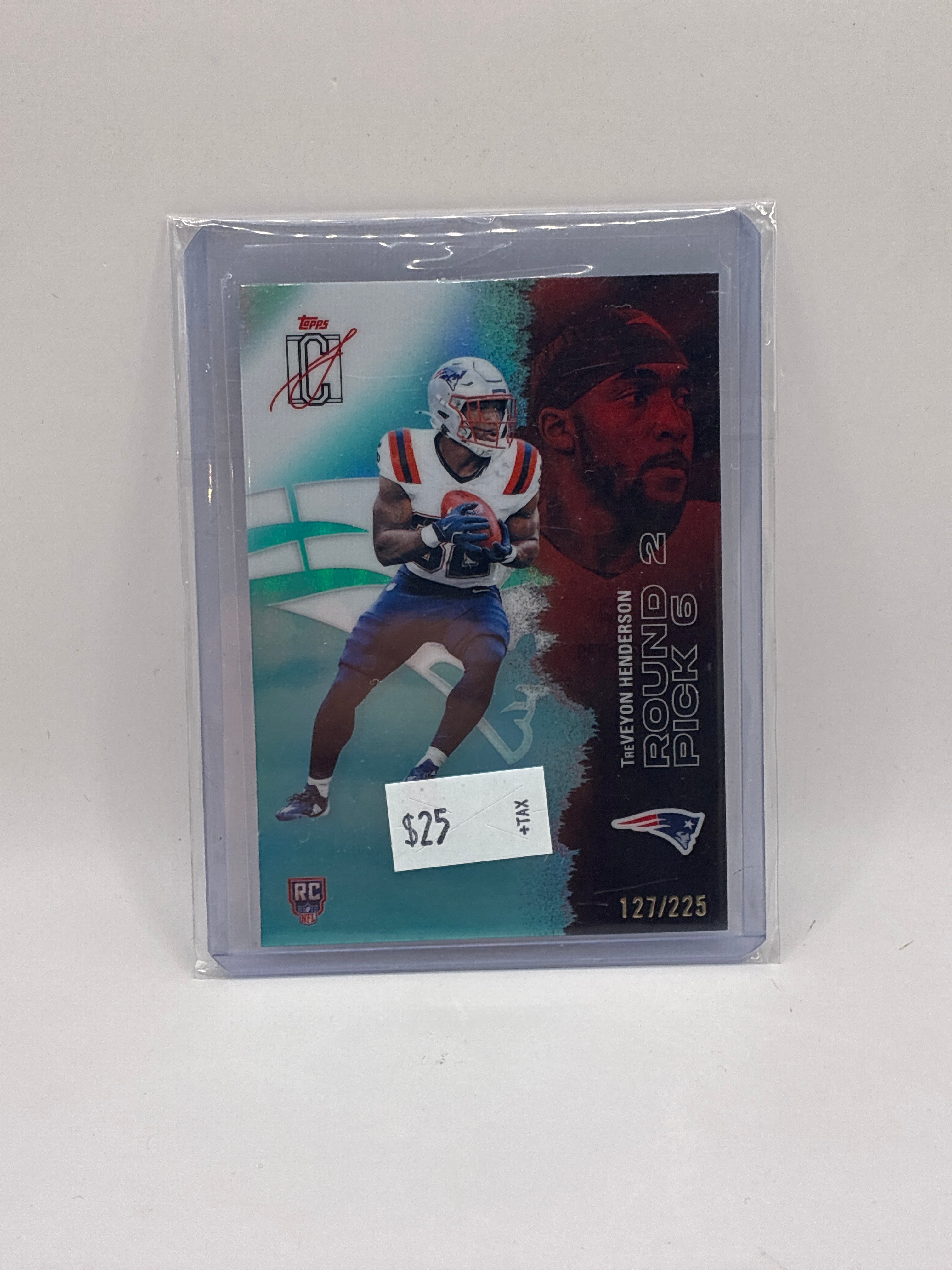 2025 Topps Signature Class TreVeyon Henderson 127/225