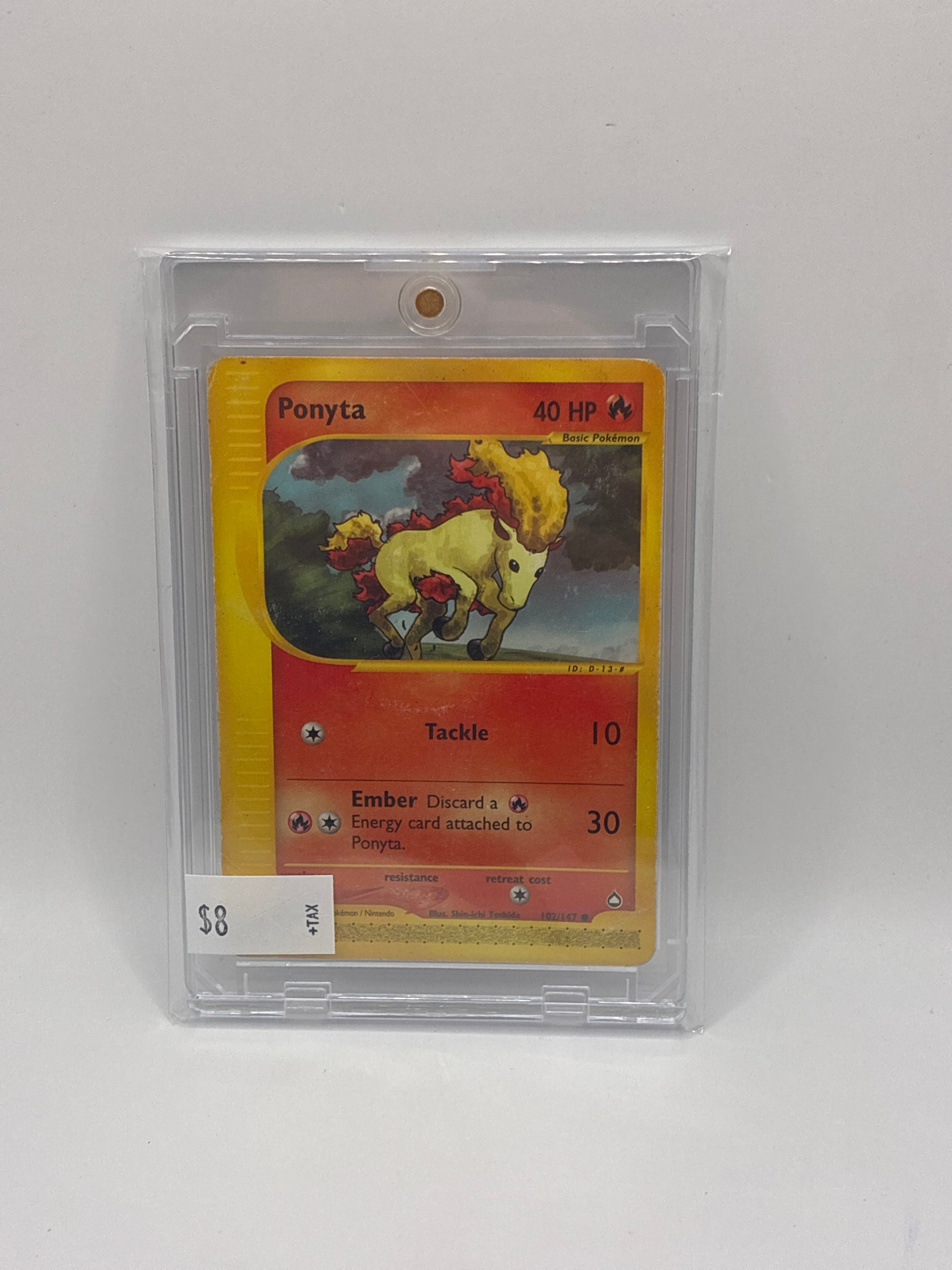 Ponyta Aquapolis 102/147 Vintage WOTC era