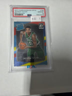 2017 panini Donruss optic Jayson Tatum red/yellow
