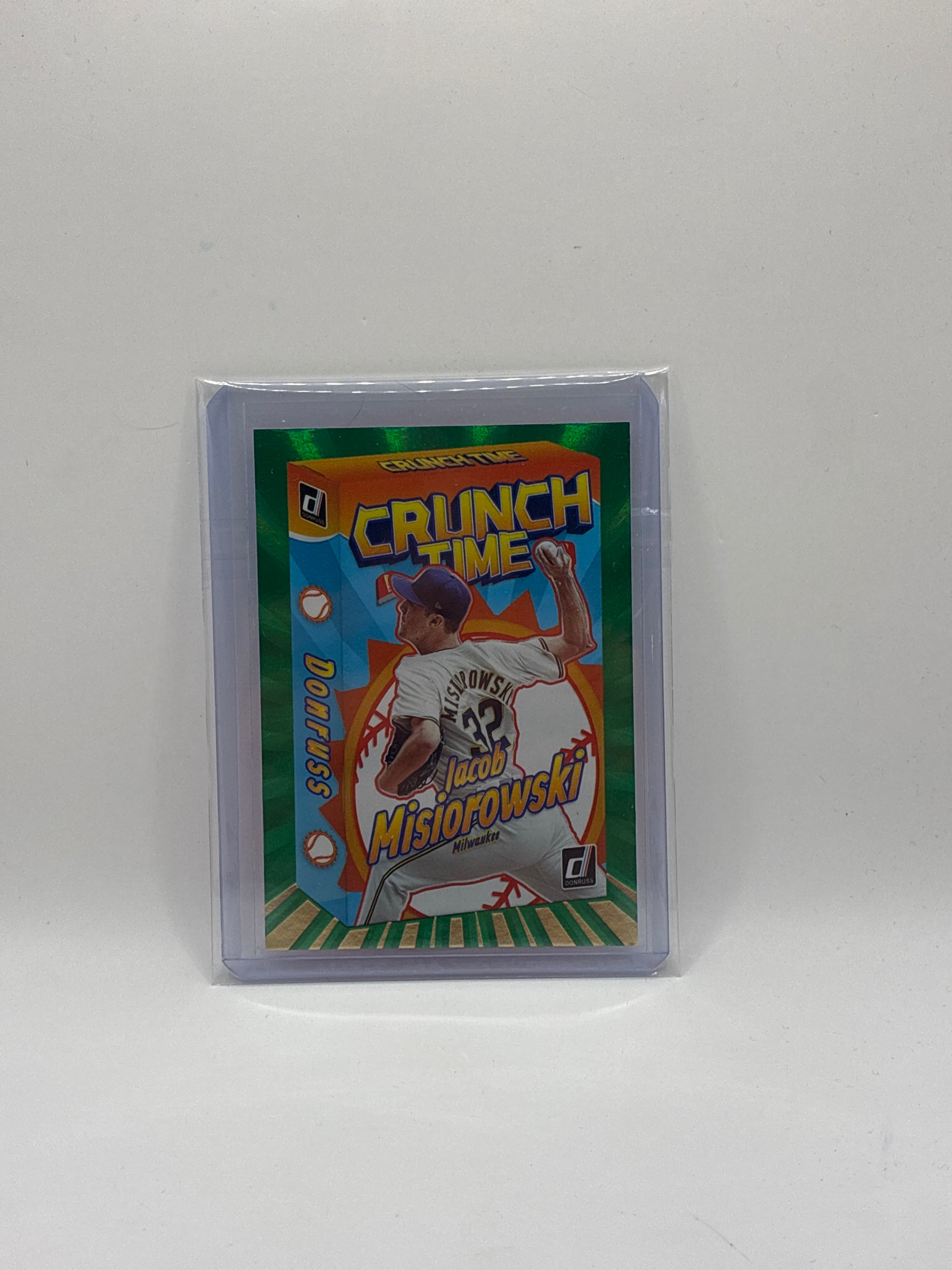 2026 Donruss Jacob Misiorowski Crunch Time Red Explosion