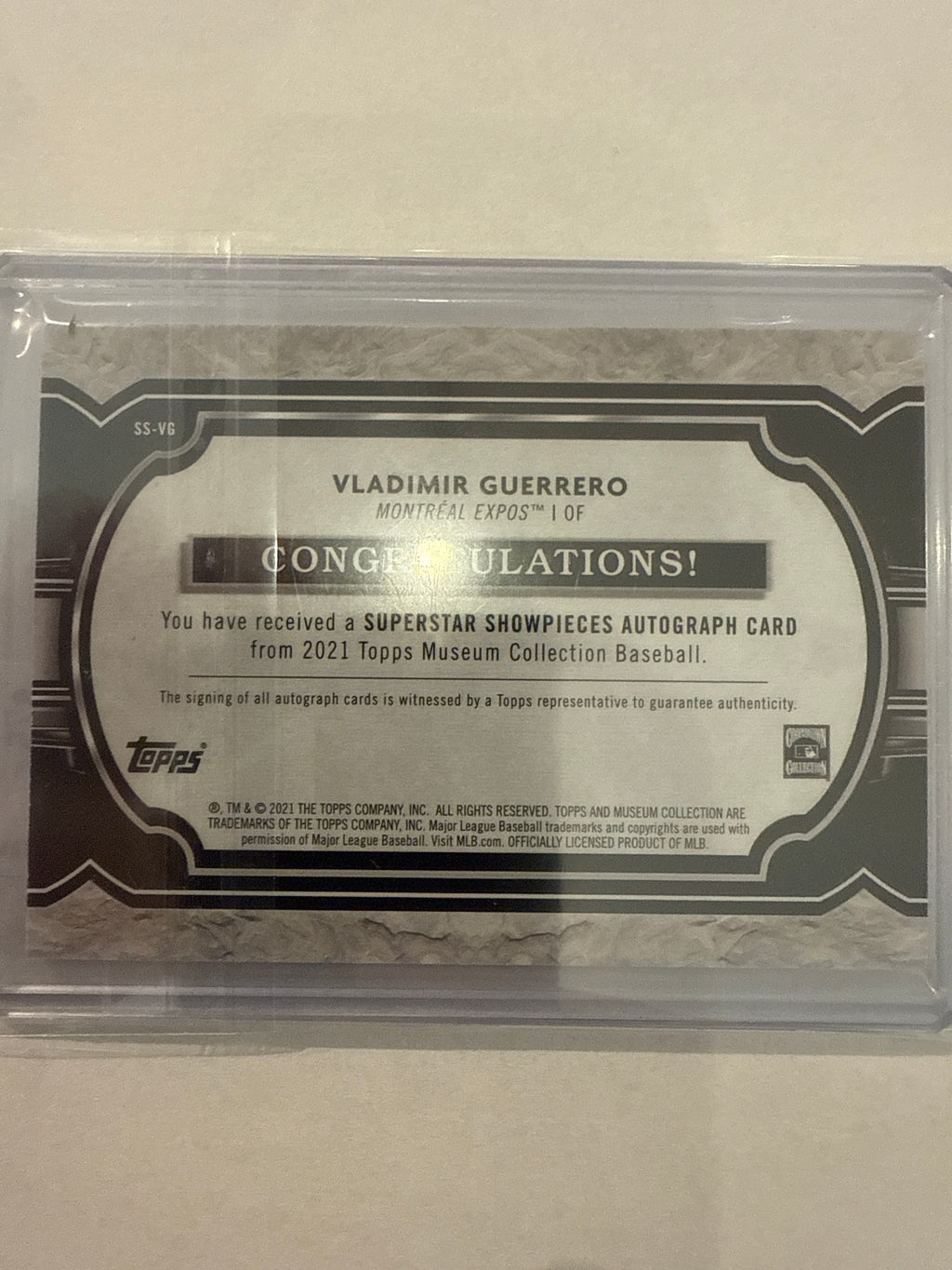 2023 Topps Vladimir Guerrero Auto13/25
