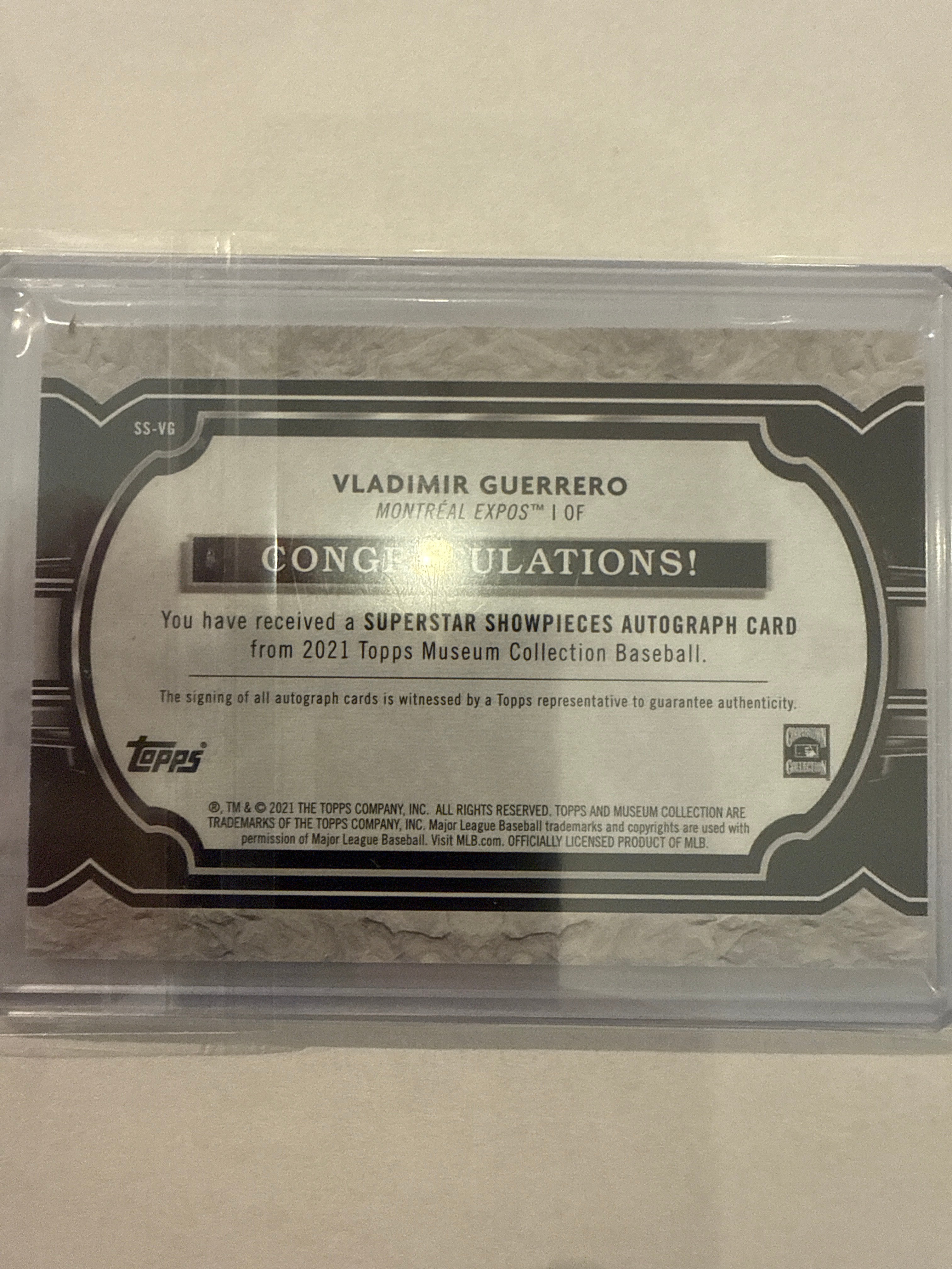 2023 Topps Vladimir Guerrero Auto13/25