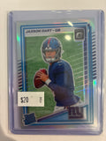 2025 Panini Donruss Optic Rated Rookie Jaxson Dart #273