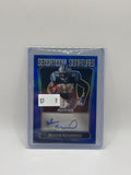 2025 Panini Prizm Black Sensational Signatures Muhain Muhammad Blue Prizm 48/49