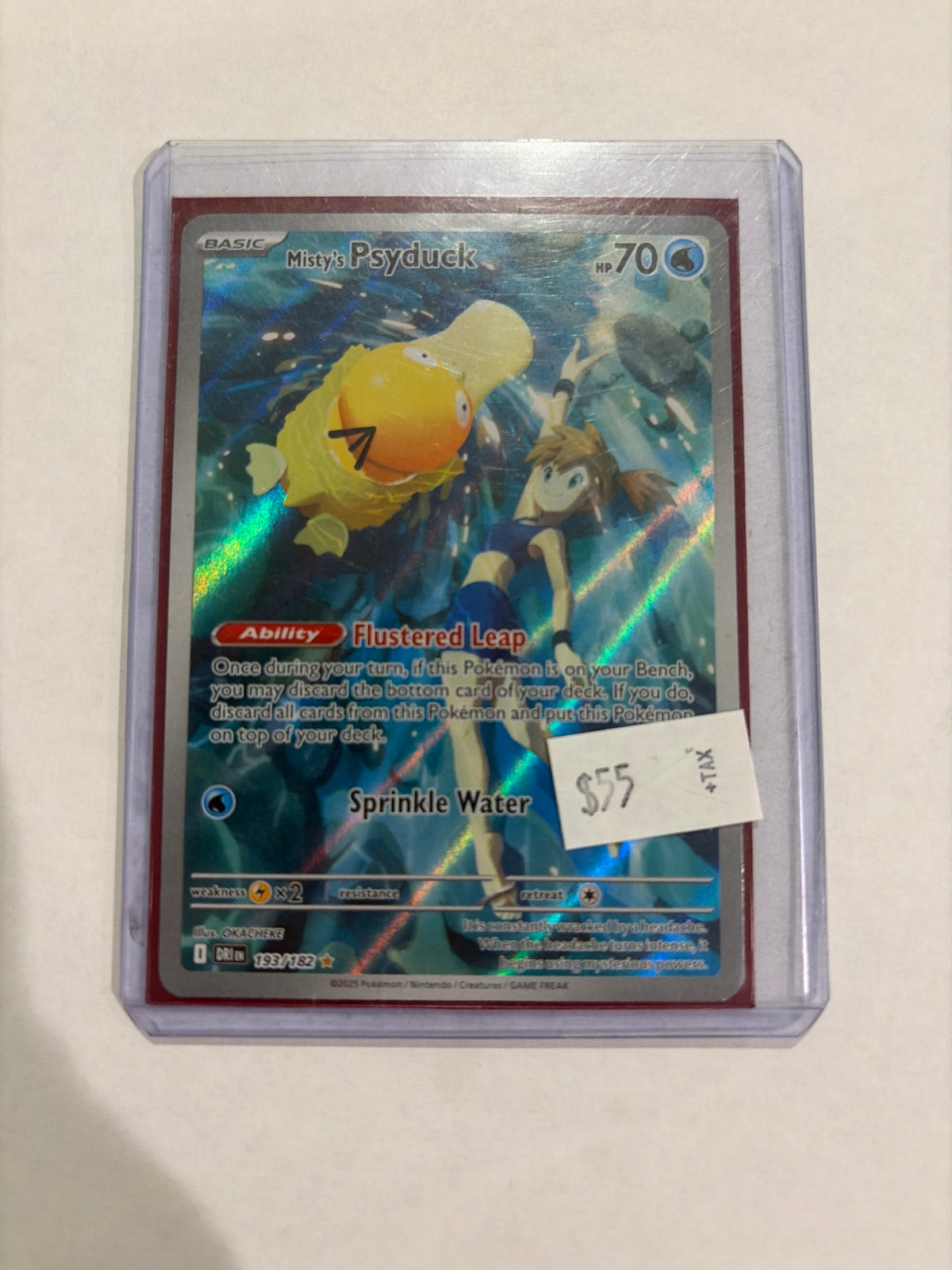 2025 Pokemon Misty Psyduck 193/182