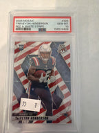 2025 Mosaic Trevion Henderson red and white stripe PSA 10