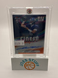 2025 Topps Finest Jaxson Dart Rookies Finest Autograph Orange Refractor 19/25
