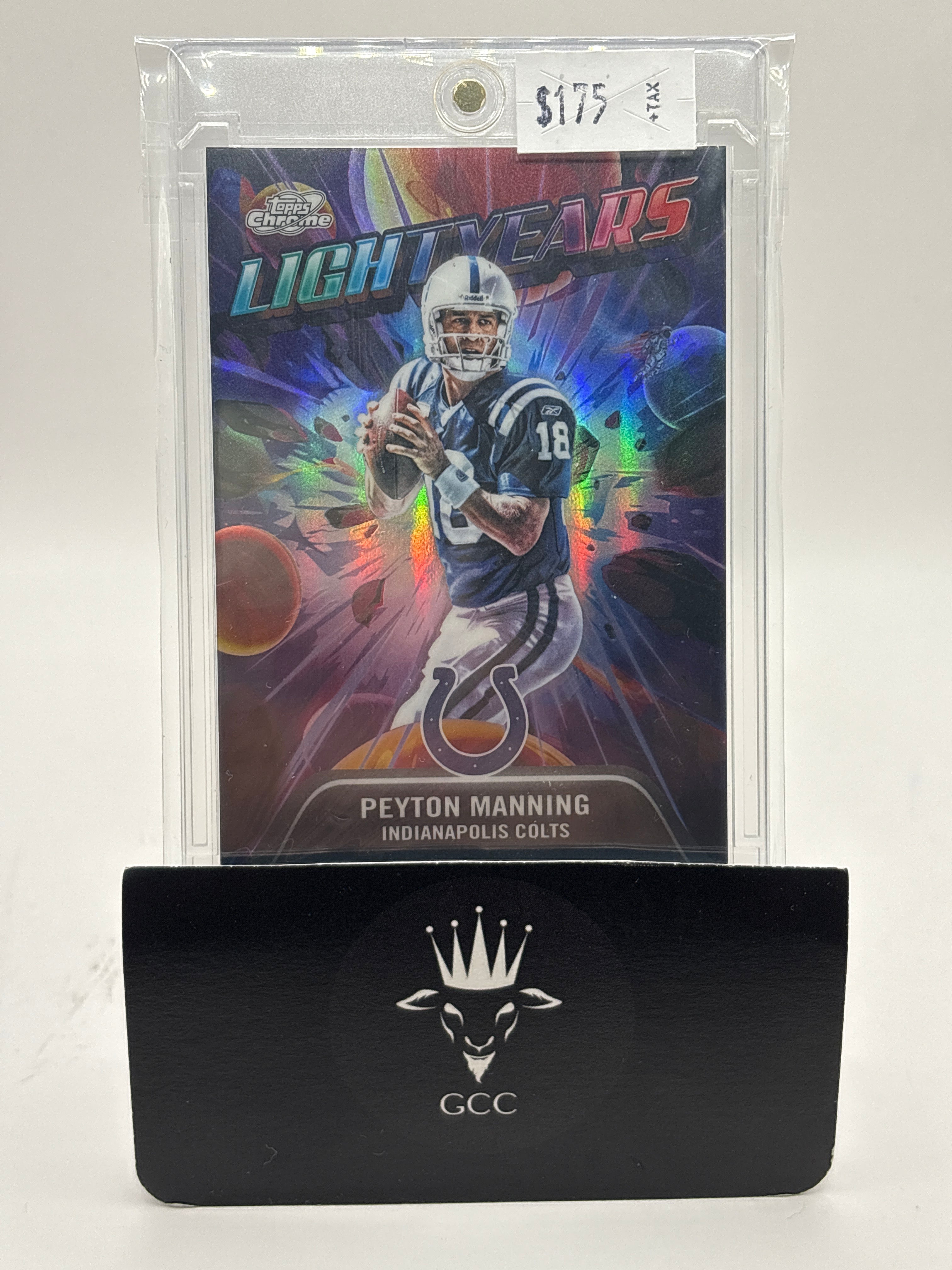 2025 Topps Cosmic Chrome Lightyears Peyton Manning #LY-2