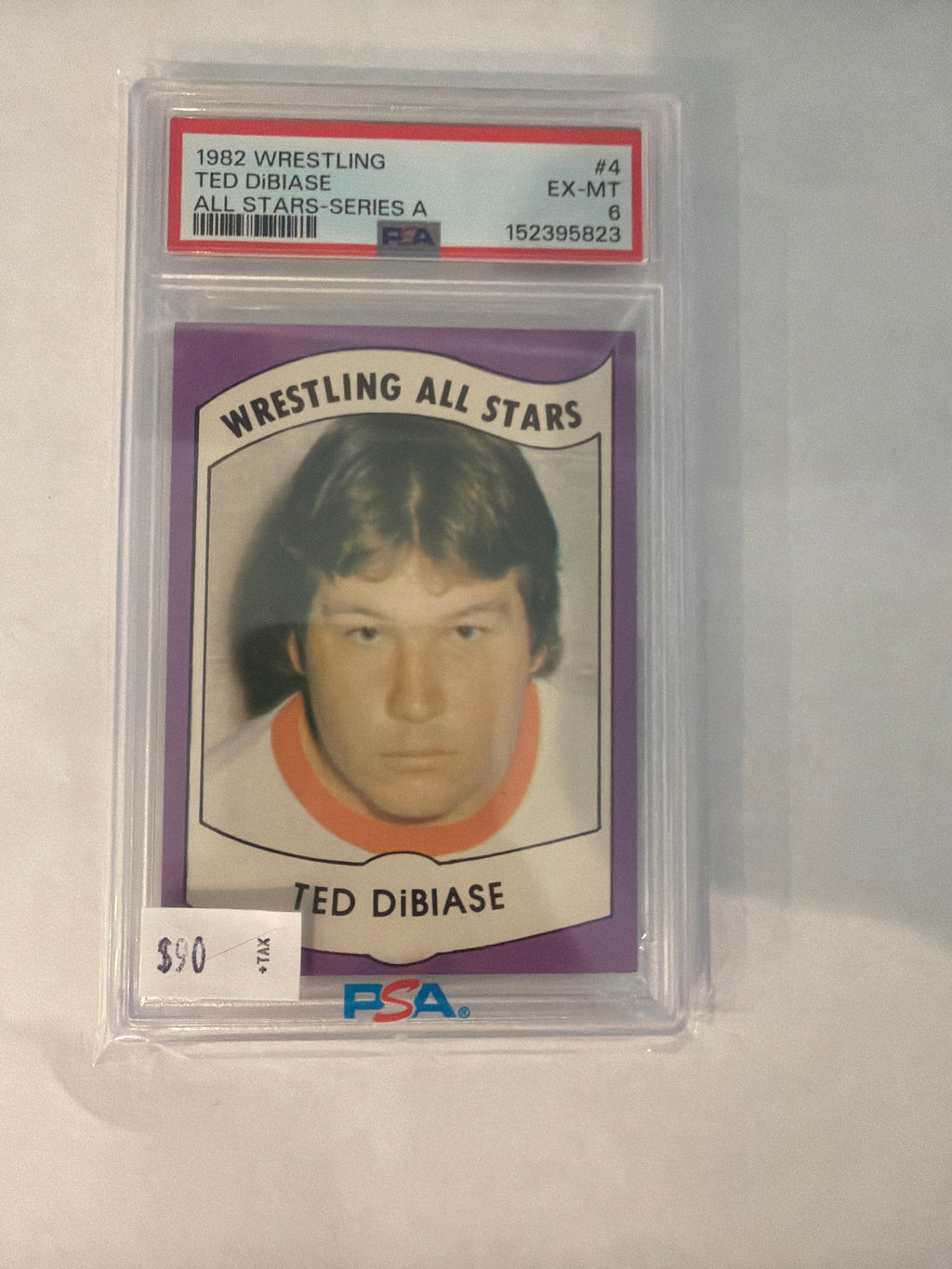 1982 Wrestling Ted Dibiase All stars series A PSA6