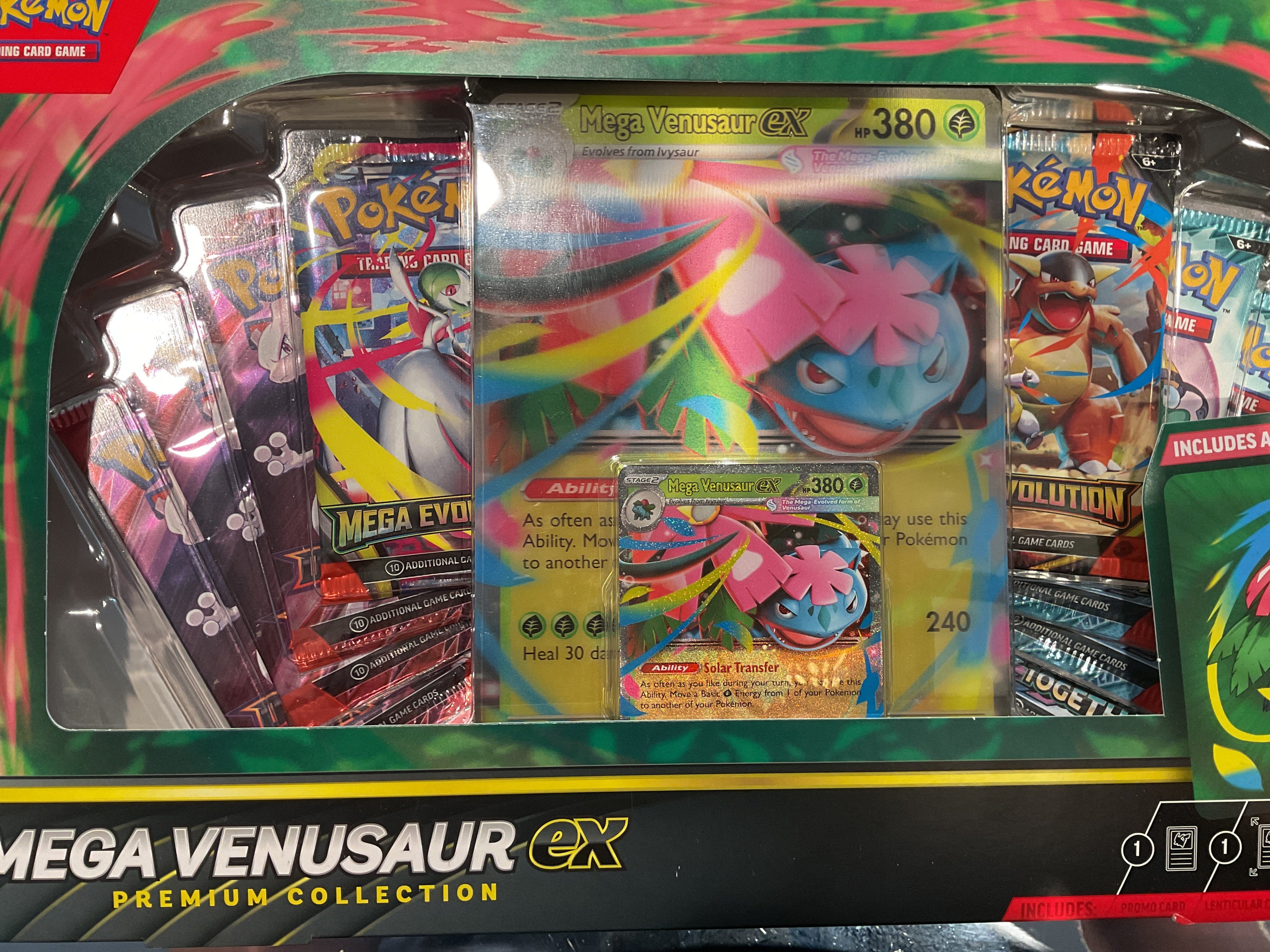 Mega Venusaur EX Premium Collection Box
