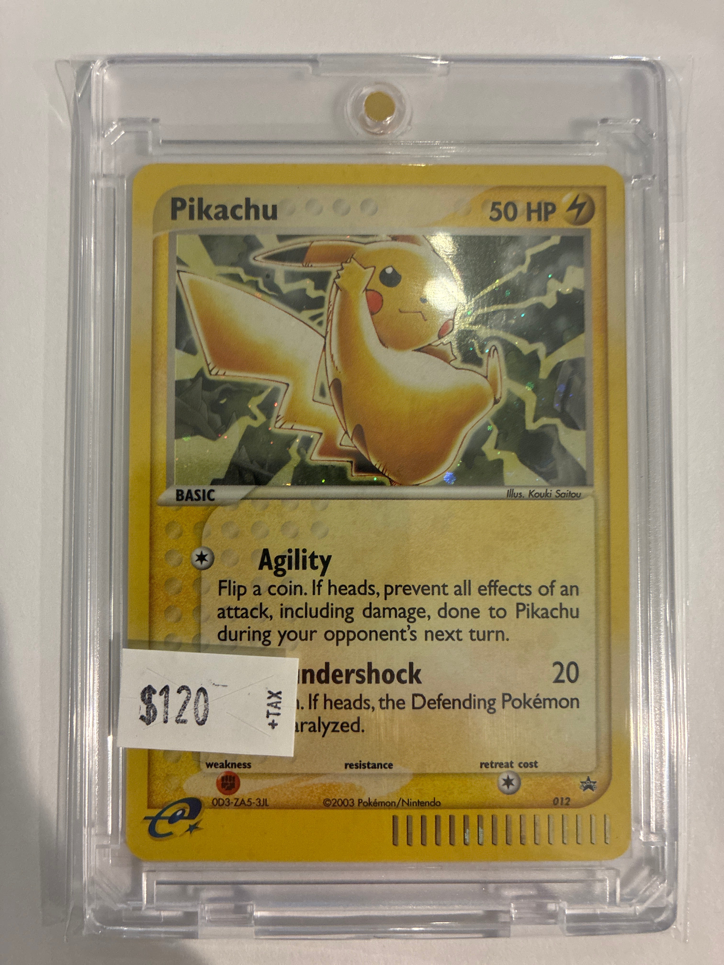 Pikachu - 012 (EX Series Collector’s Tin) 012 Nintendo Holo