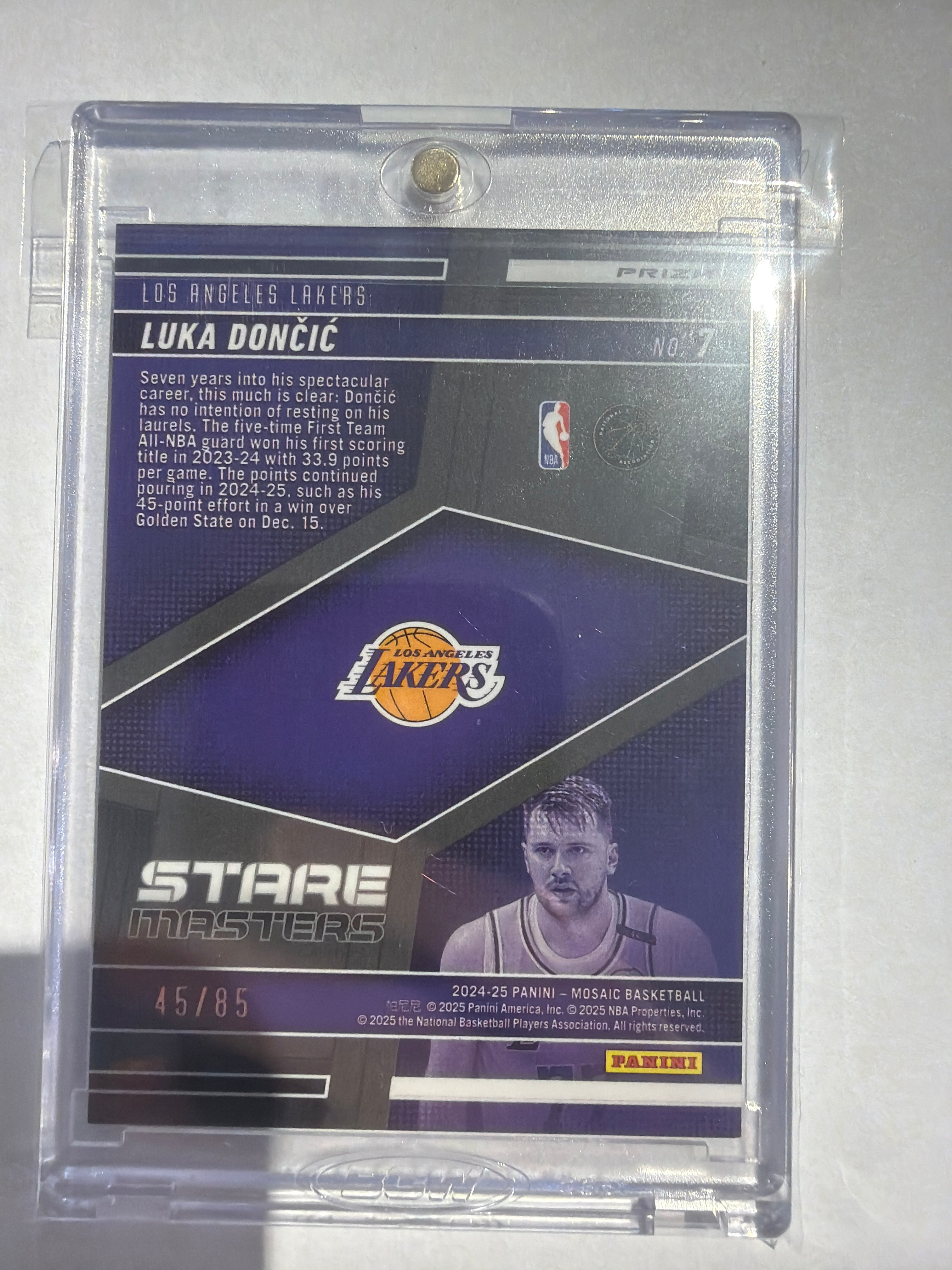 2024/25 Stare Masters mosaic Luka Doncic 45/85