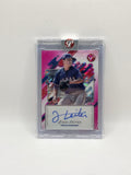 2025 Topps Pristine Auto Jack Leiter Purple Pristine Pulsar Refractor 11/15
