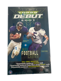 2001 Topps Debut Football (Hobby Box)