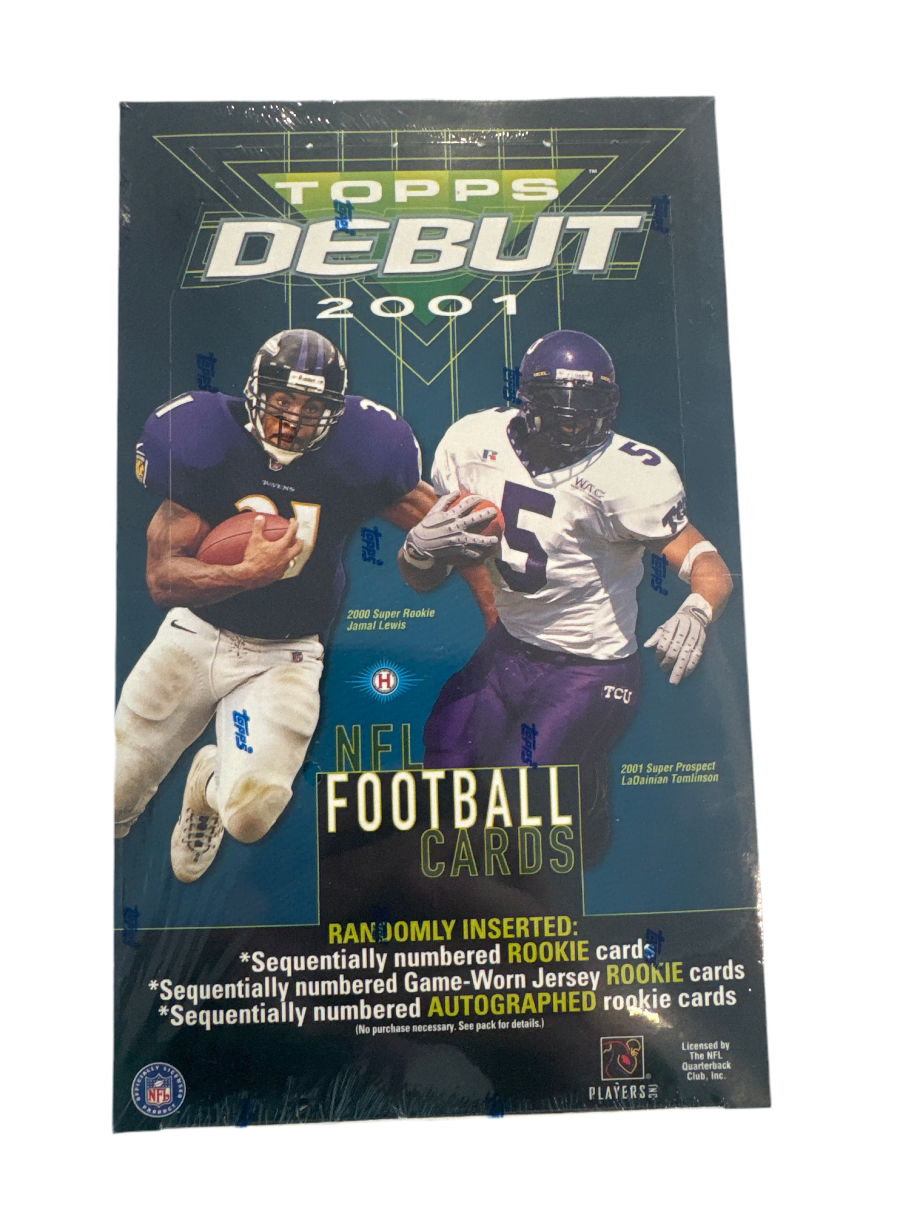 2001 Topps Debut Football (Hobby Box)