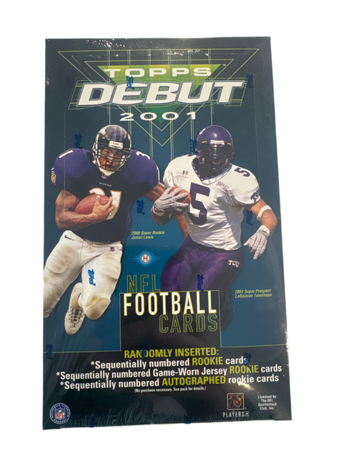 2001 Topps Debut Football (Hobby Box)