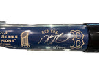 Dustin Peoria Autographed Bat 2013 World Series Bat Inscribed Boston Strong, PSA/DNA Cert