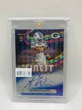 2025 Topps Finest Savion Williams Autograph Blue Geometric 31/99