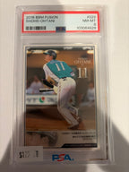 2016 BBM Fusion Shohei Ohtani PSA8