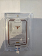 2025 national treasures Ricky Williams patch auto 60/75