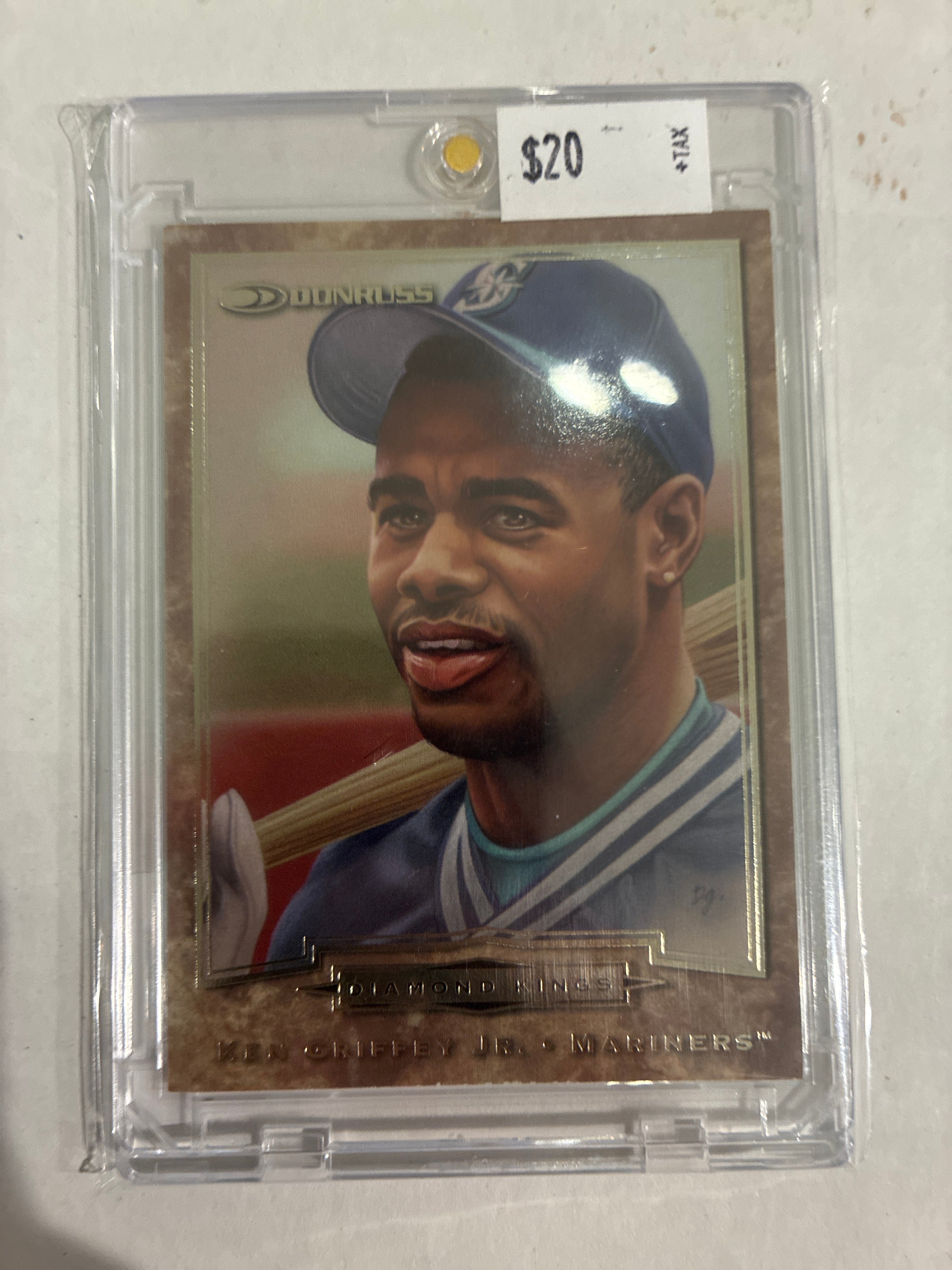 1998 Donruss Diamond Kings Ken Griffey Jr. Canvas 04755/10000