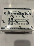 2020 Panini Chronicles Football Value Pack Box