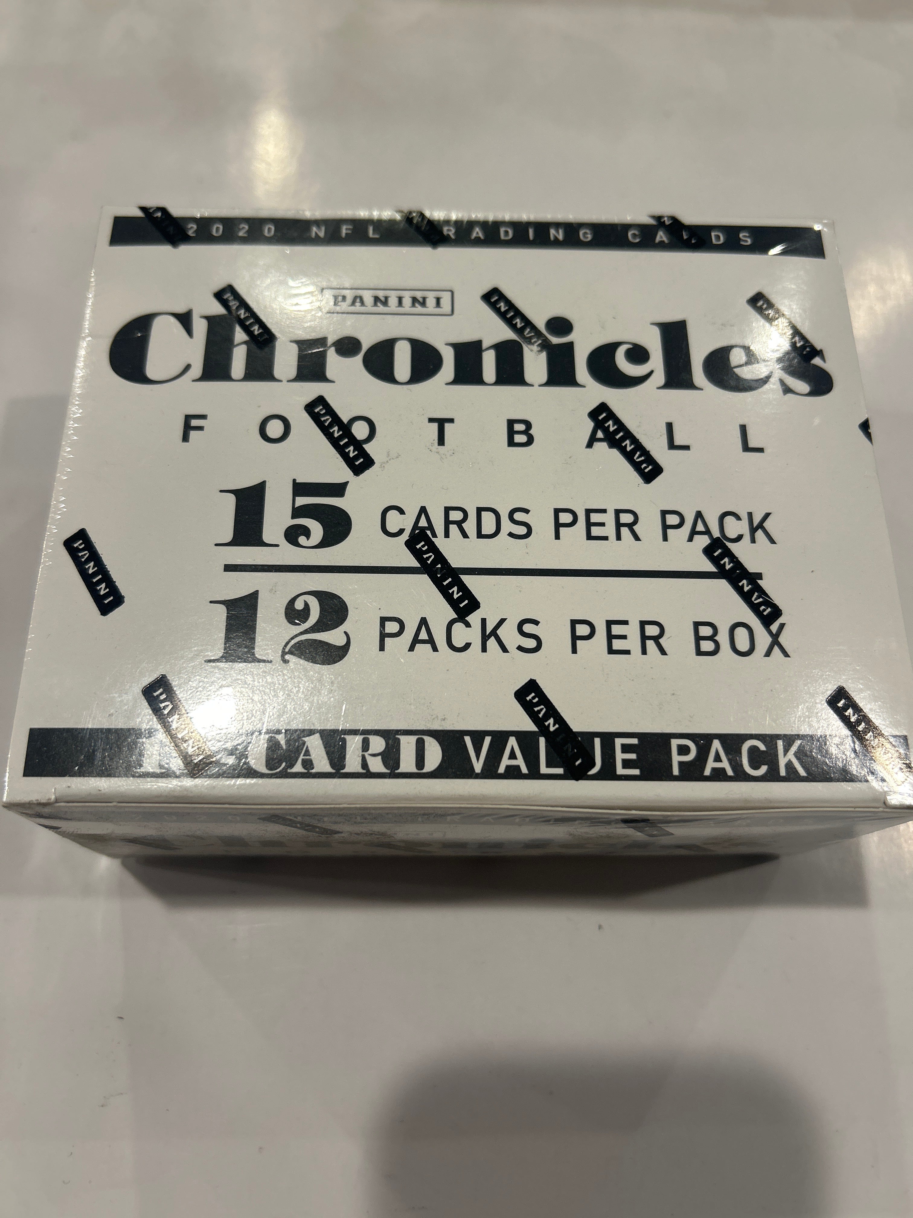 2020 Panini Chronicles Football Value Pack Box