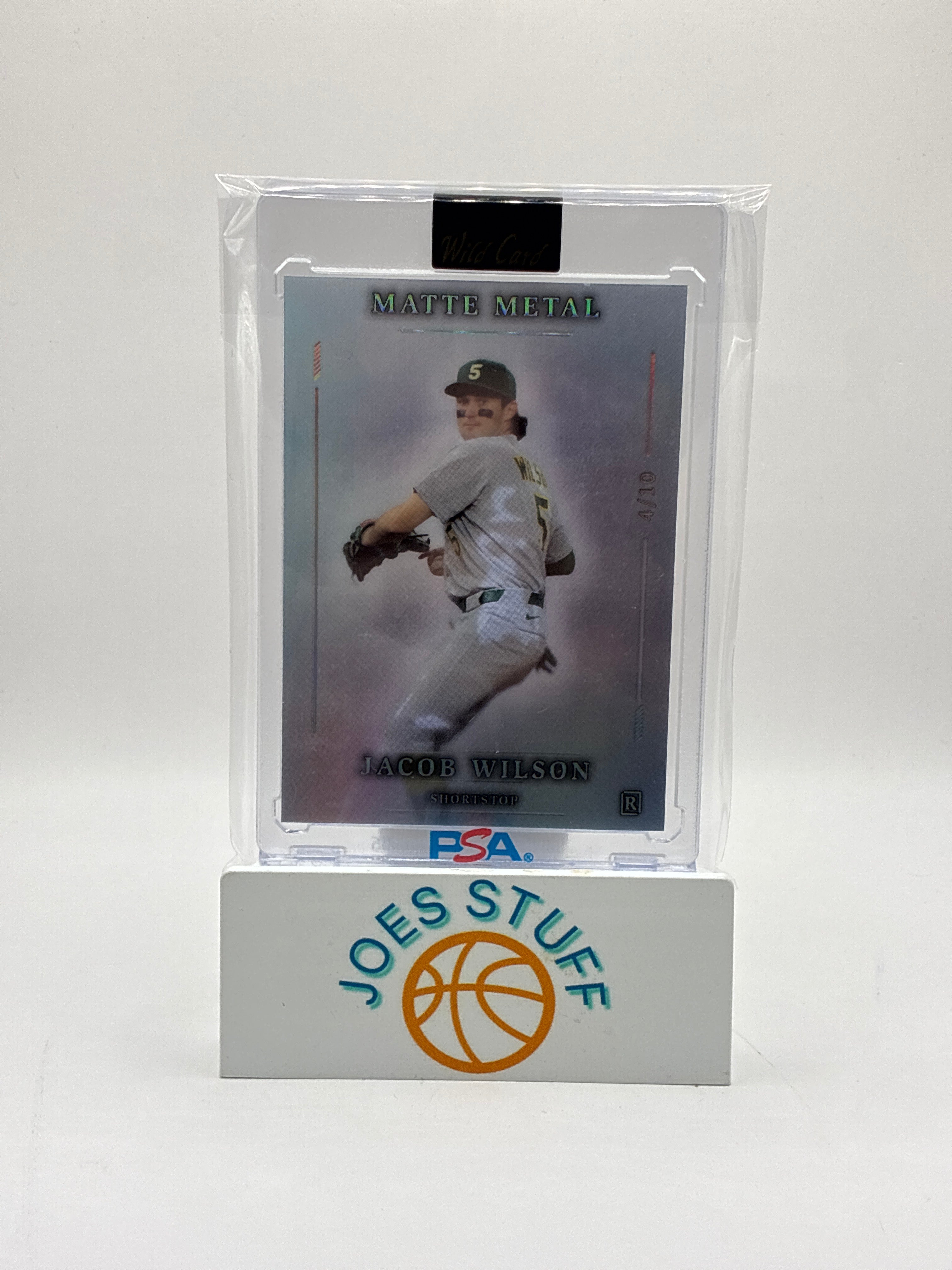 2026 Wild Card Matte Metal Jacob Wilson 4/10