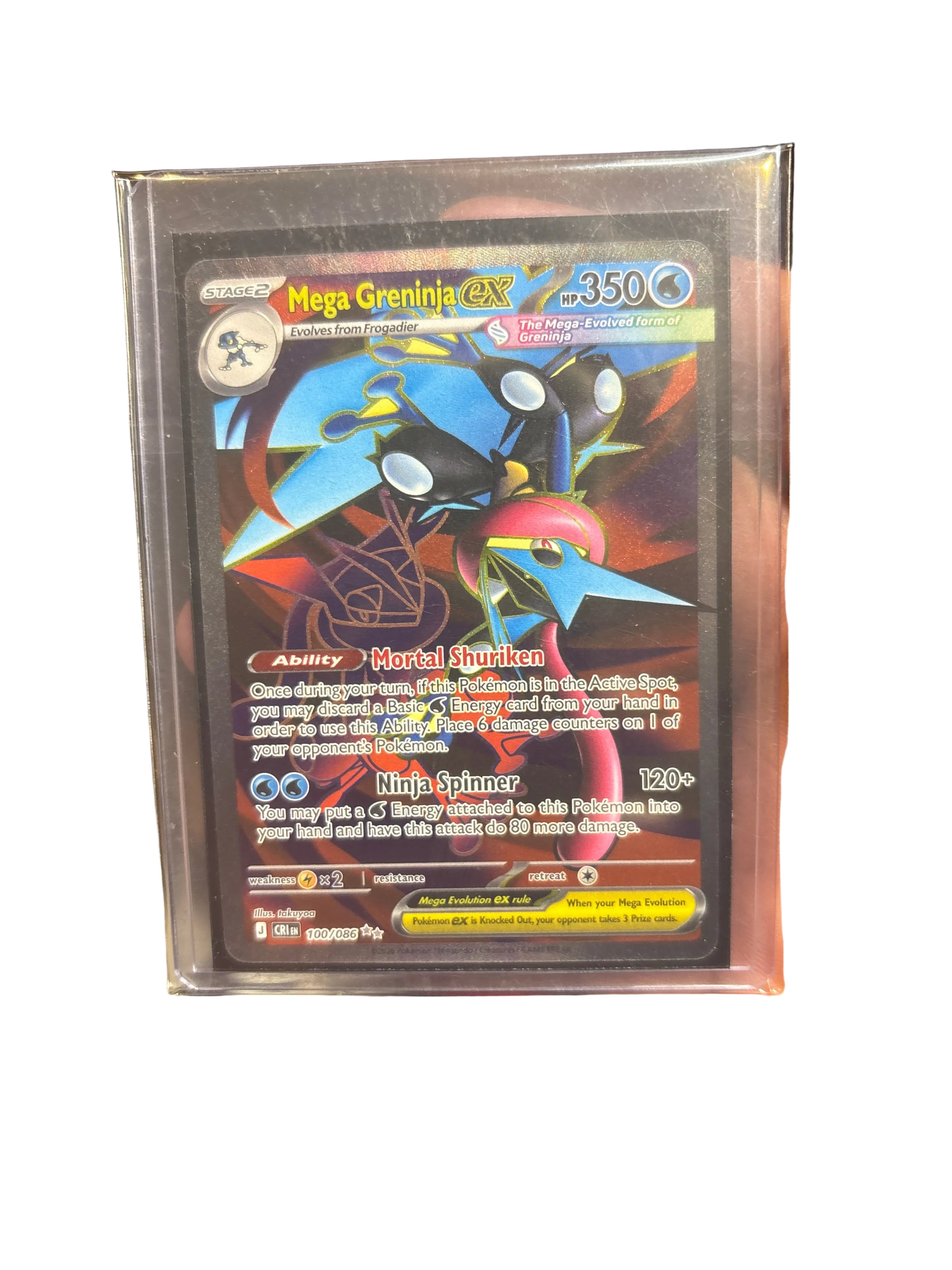 Pokemon - Mega Greninja ez 100/086