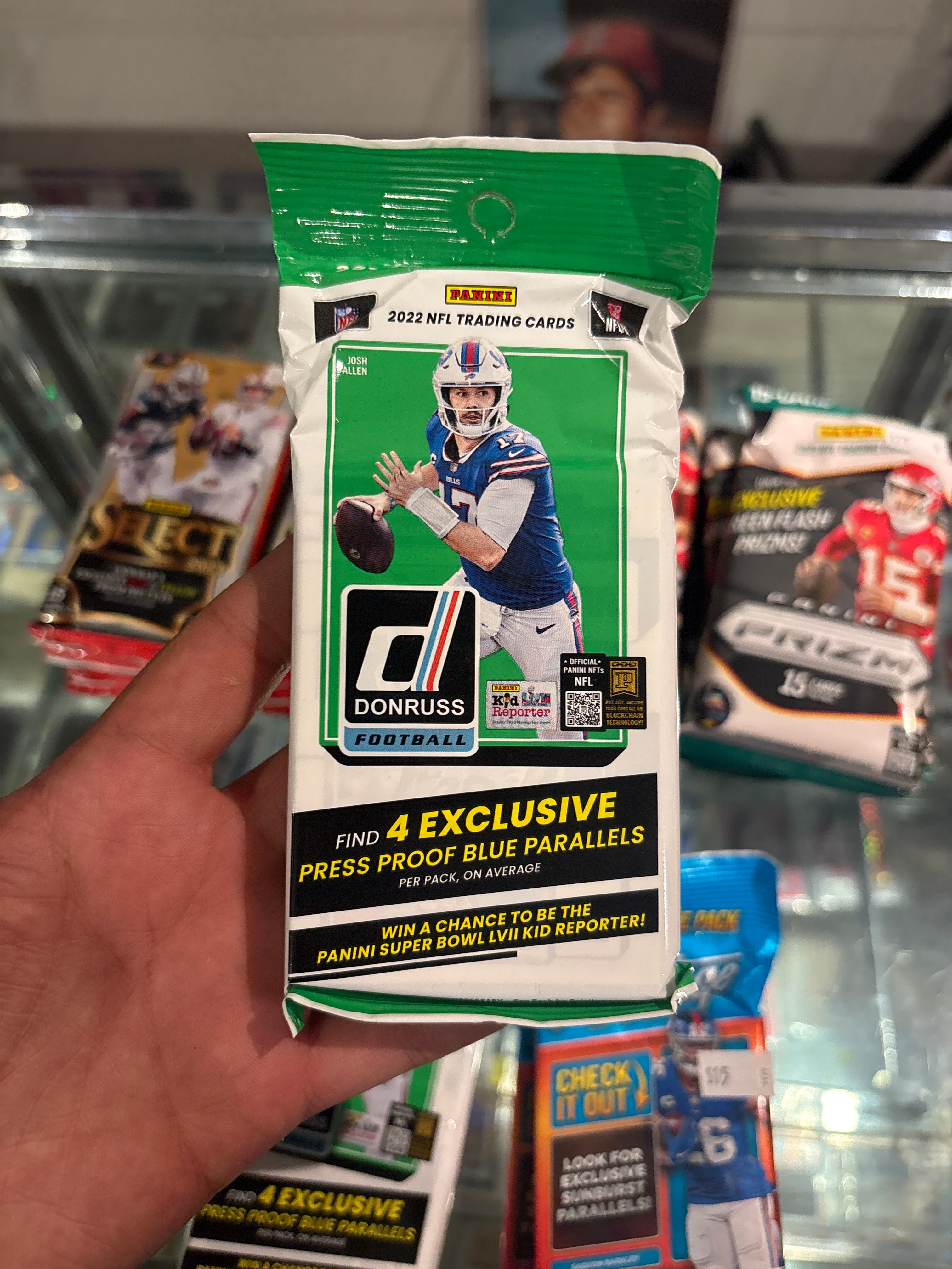 2022 NFL DonRoss fat pack
