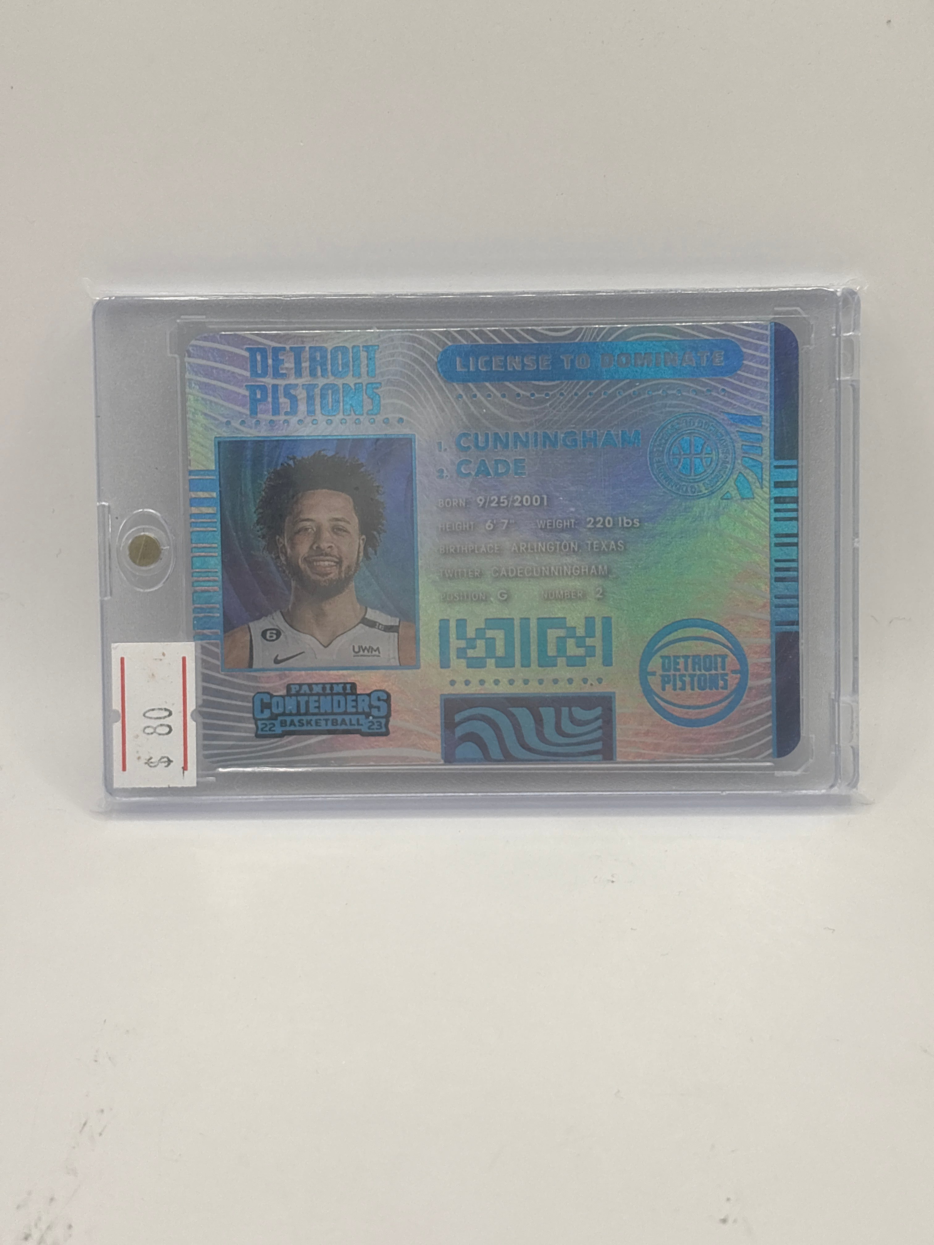 2022-23 Panini Contenders License to Dominate Cade Cunningham #22