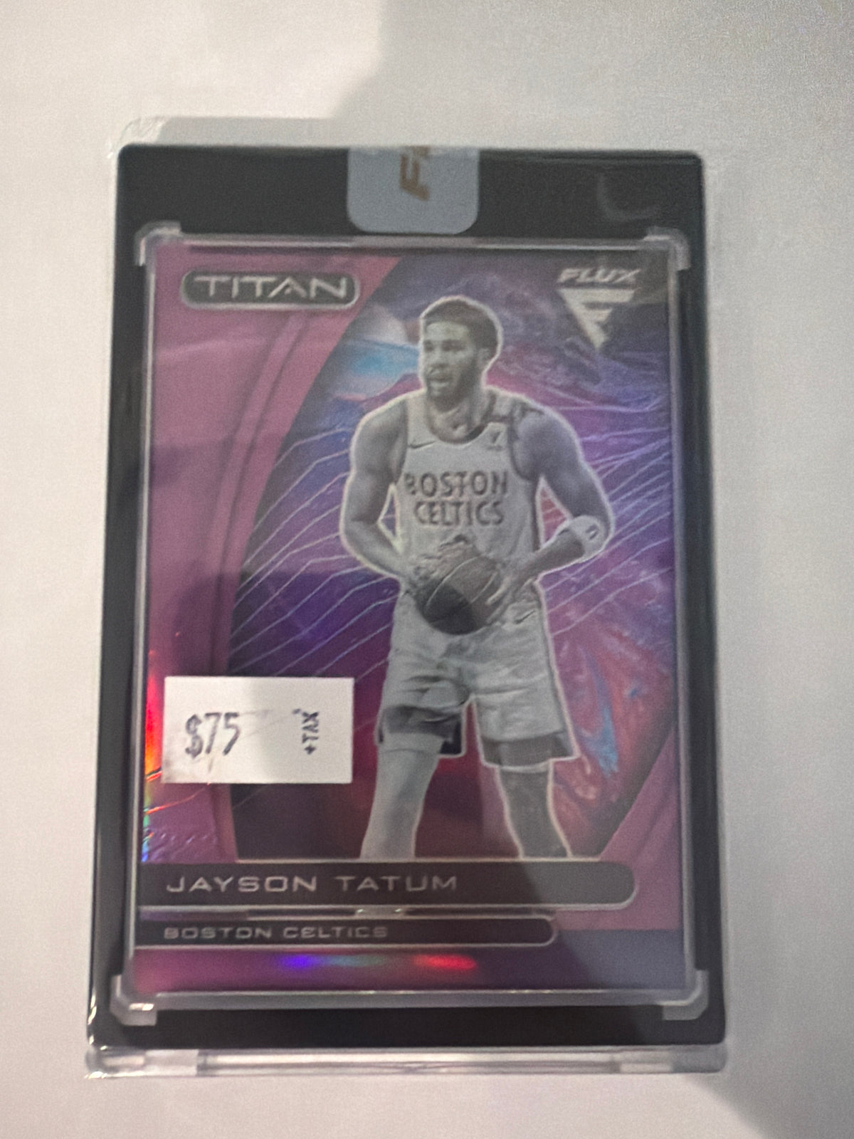 2020/21 Panini Flux Titan Prizm 12/25 Jayson Tatum