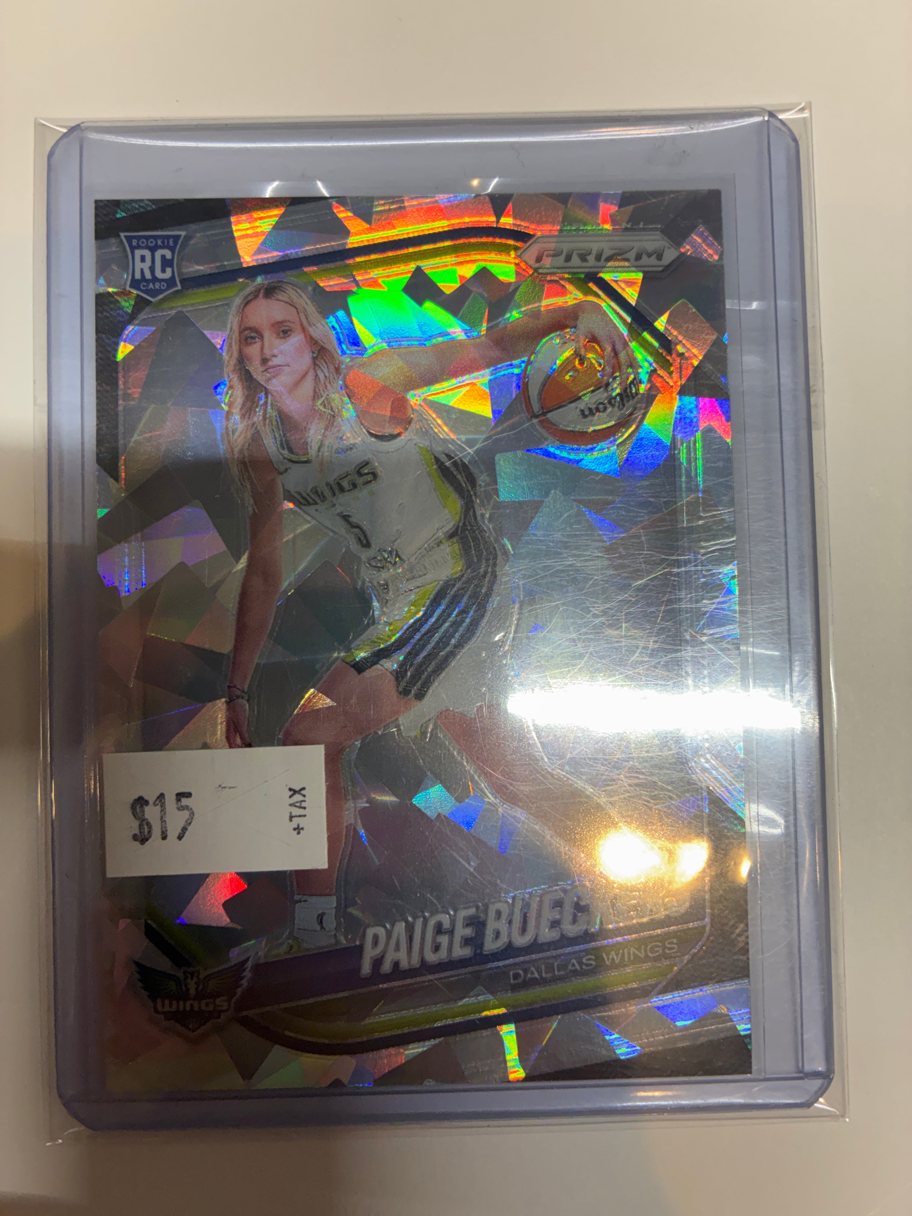 2025 Panini Prizm WNBA Rookie Variation Paige Bueckers #147 Ice Prizm