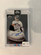 2022 Topps chrome black dustin Pedroia auto