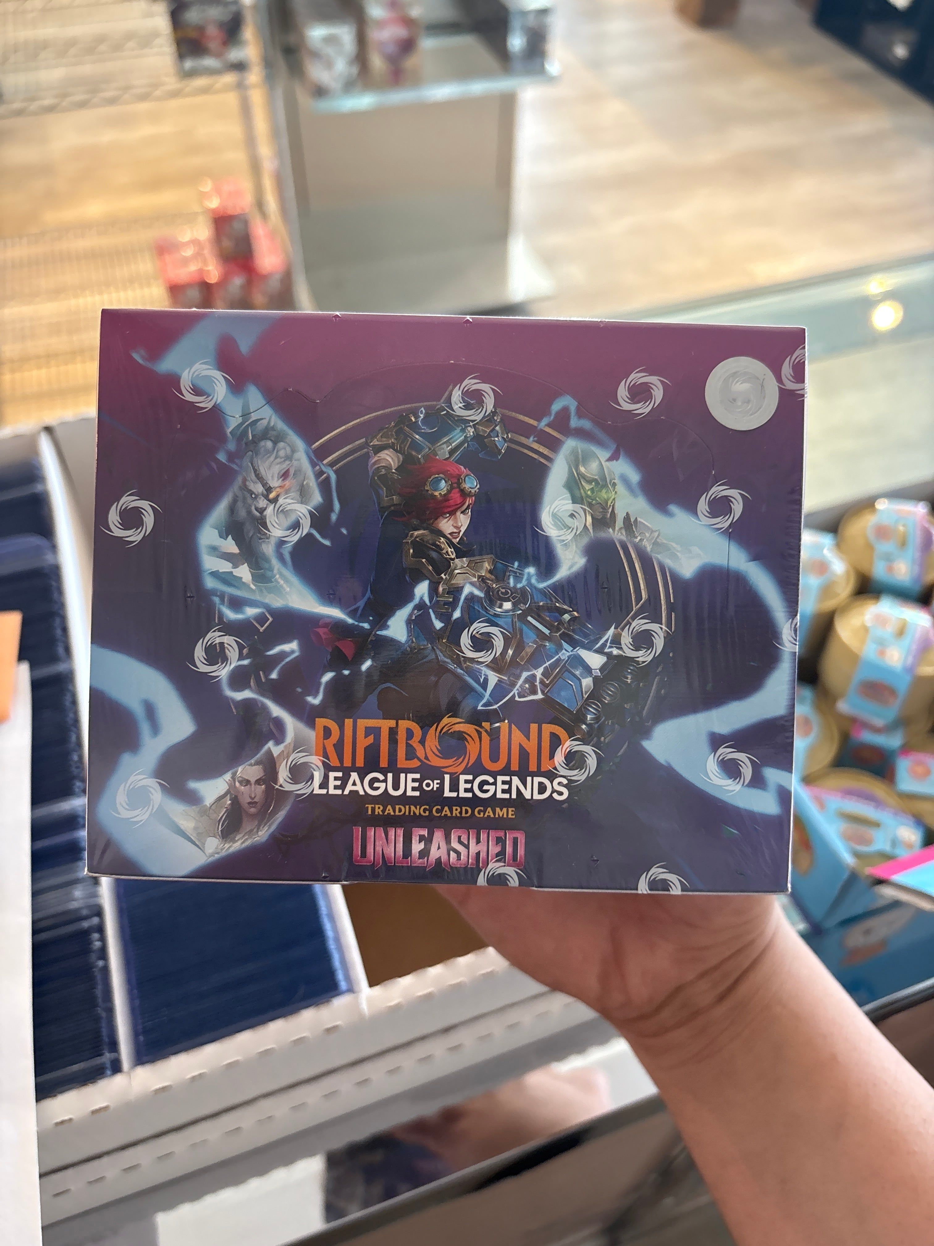 League of legends Riftbound Unleashed booster box