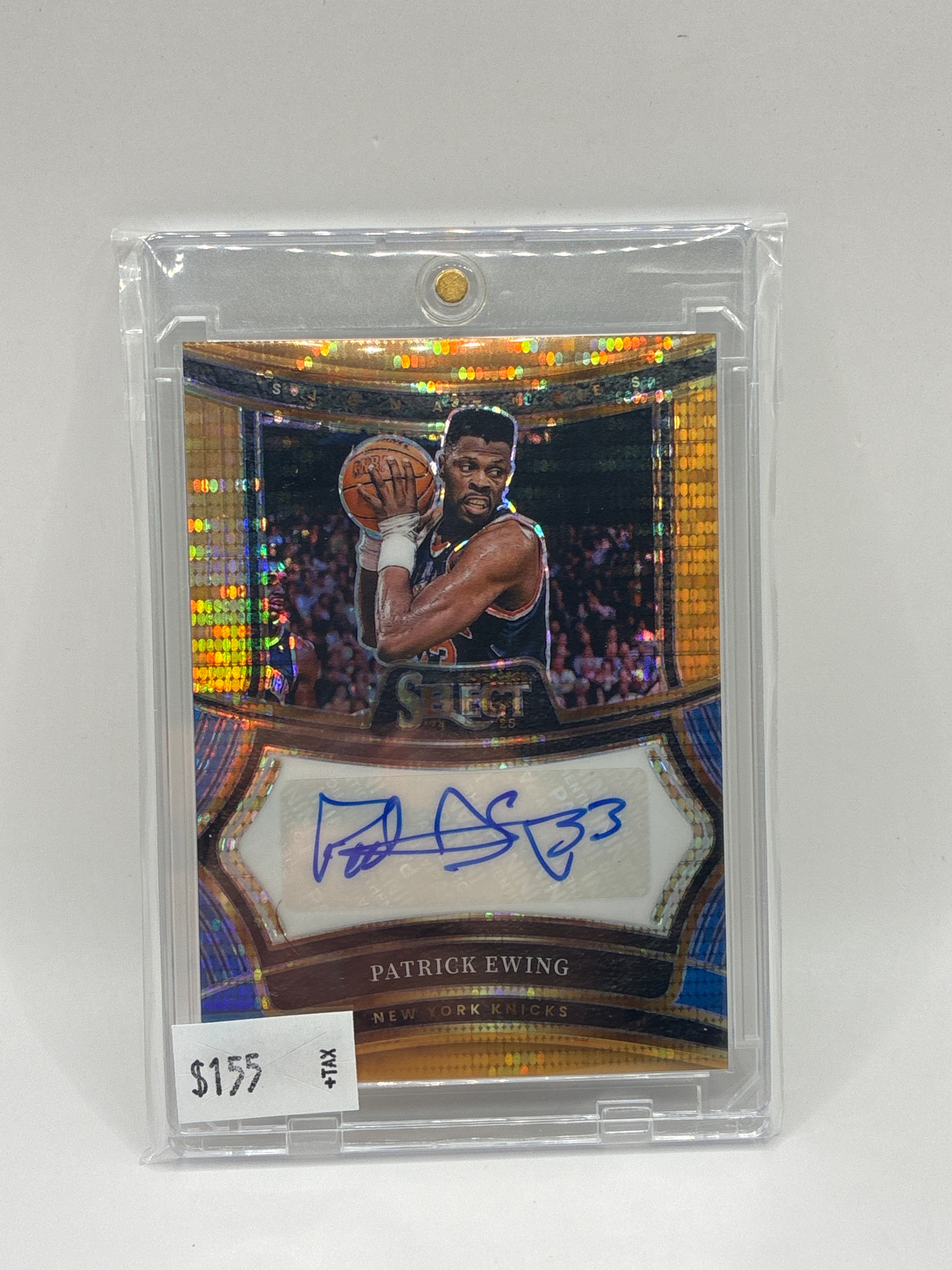 2025 Panini Select Patrick Ewing Autograph Gold 26/30